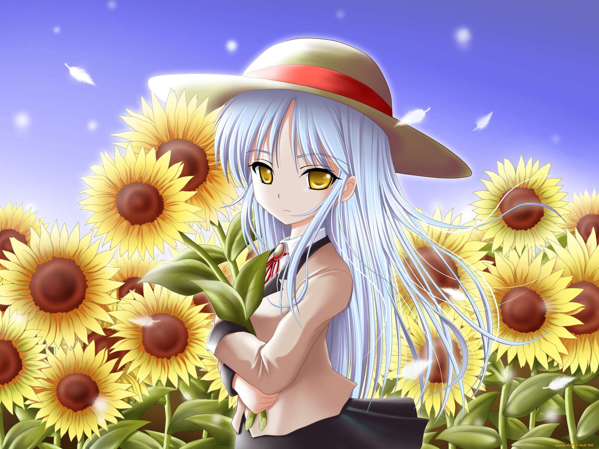 аниме, angel, beats