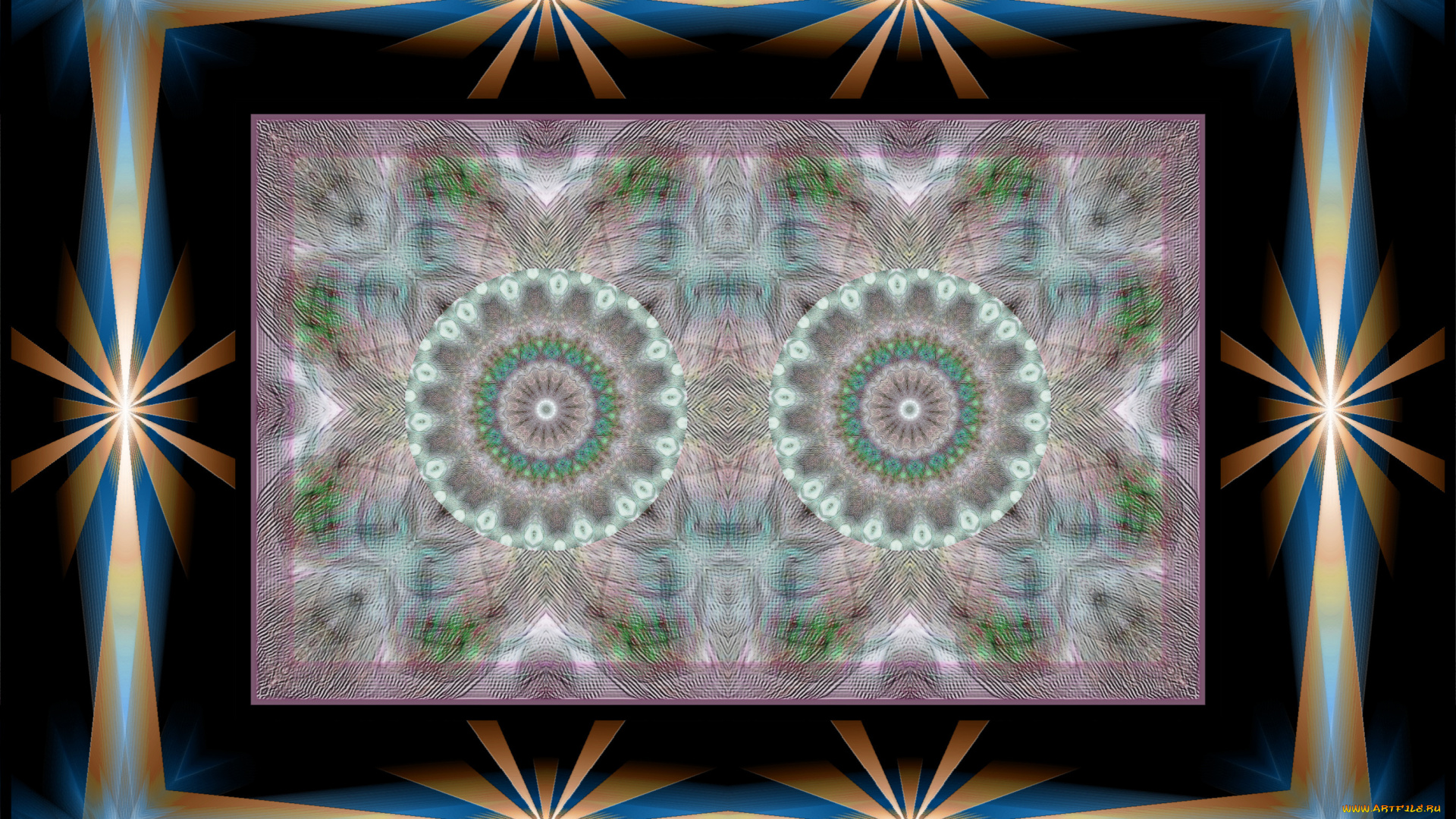 3д, графика, fractal, фракталы, узор, цвета, фон