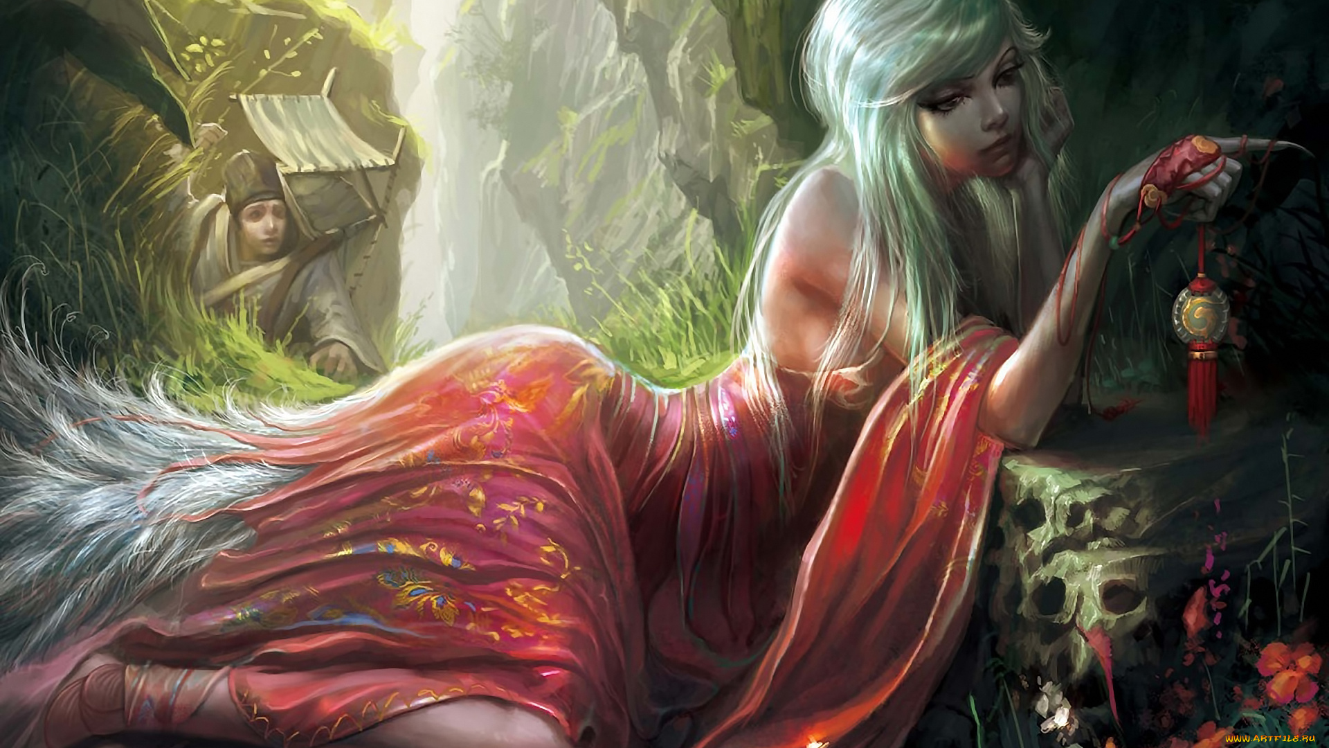 фэнтези, девушки, отдых