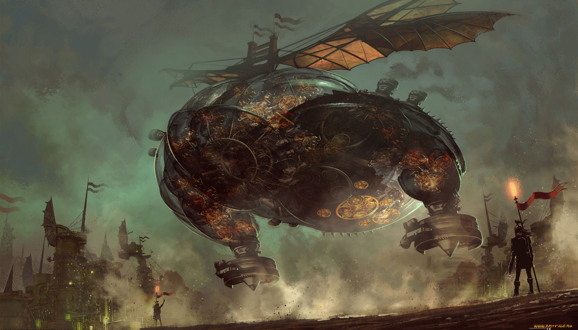 фэнтези, космические, корабли, звездолеты, станции, flying, machine