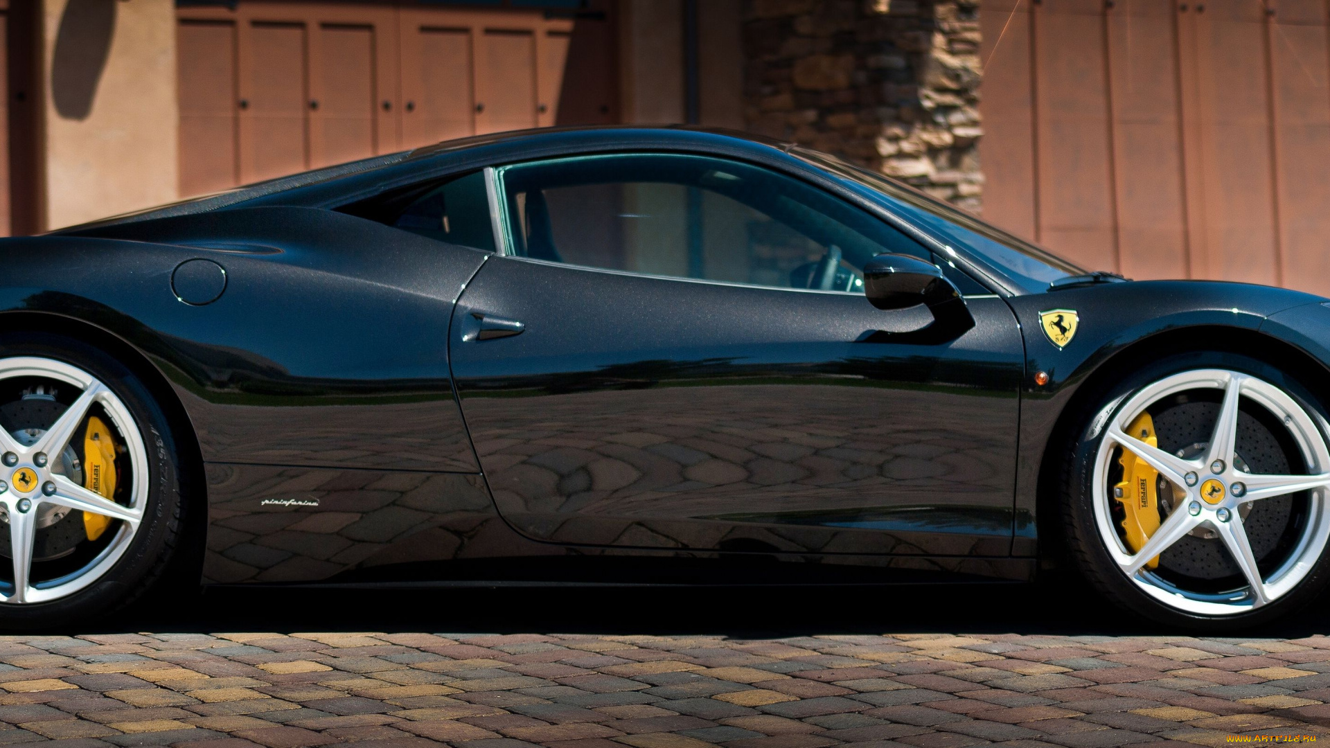 ferrari, 458, italia, автомобили