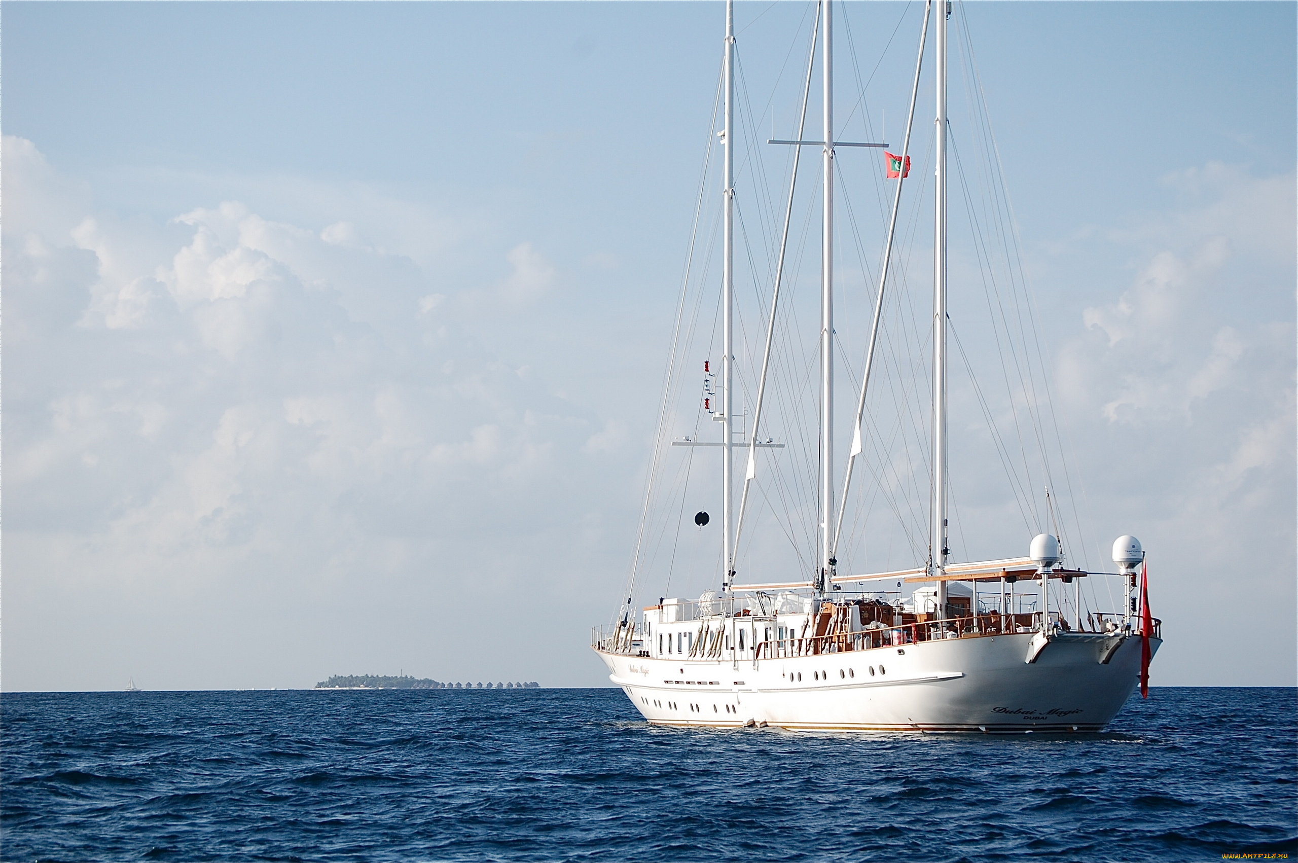 корабли, Яхты, dubai, magic, yacht, море