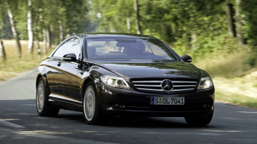 обоя mercedes, cl, автомобили, benz, daimler, ag, германия