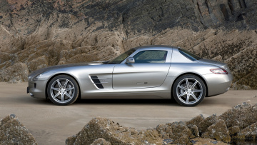 Картинка mercedes sls автомобили benz германия daimler ag