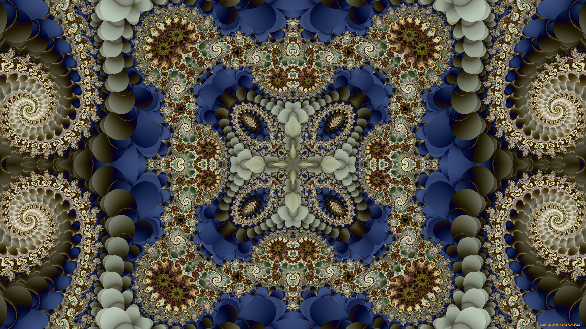 3д, графика, fractal, , фракталы, узор, фон, цвета