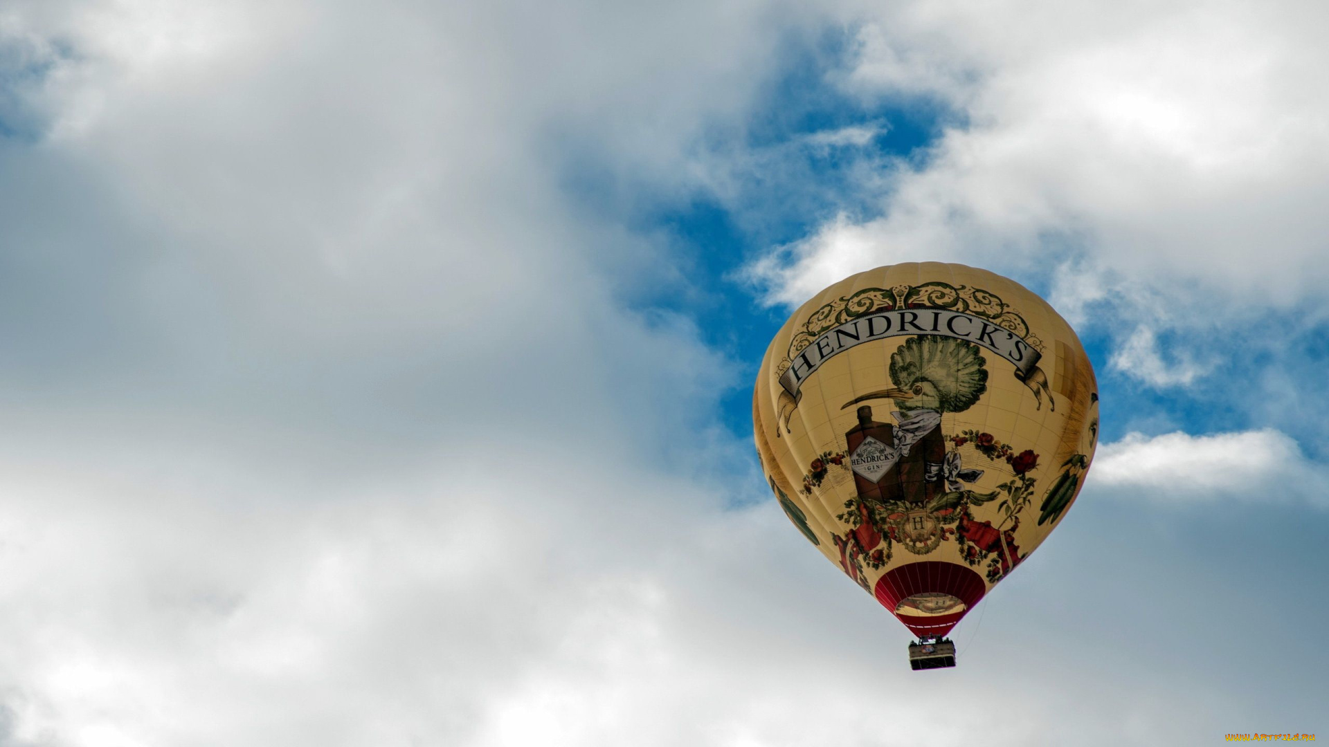 авиация, воздушные, шары, шар, облака