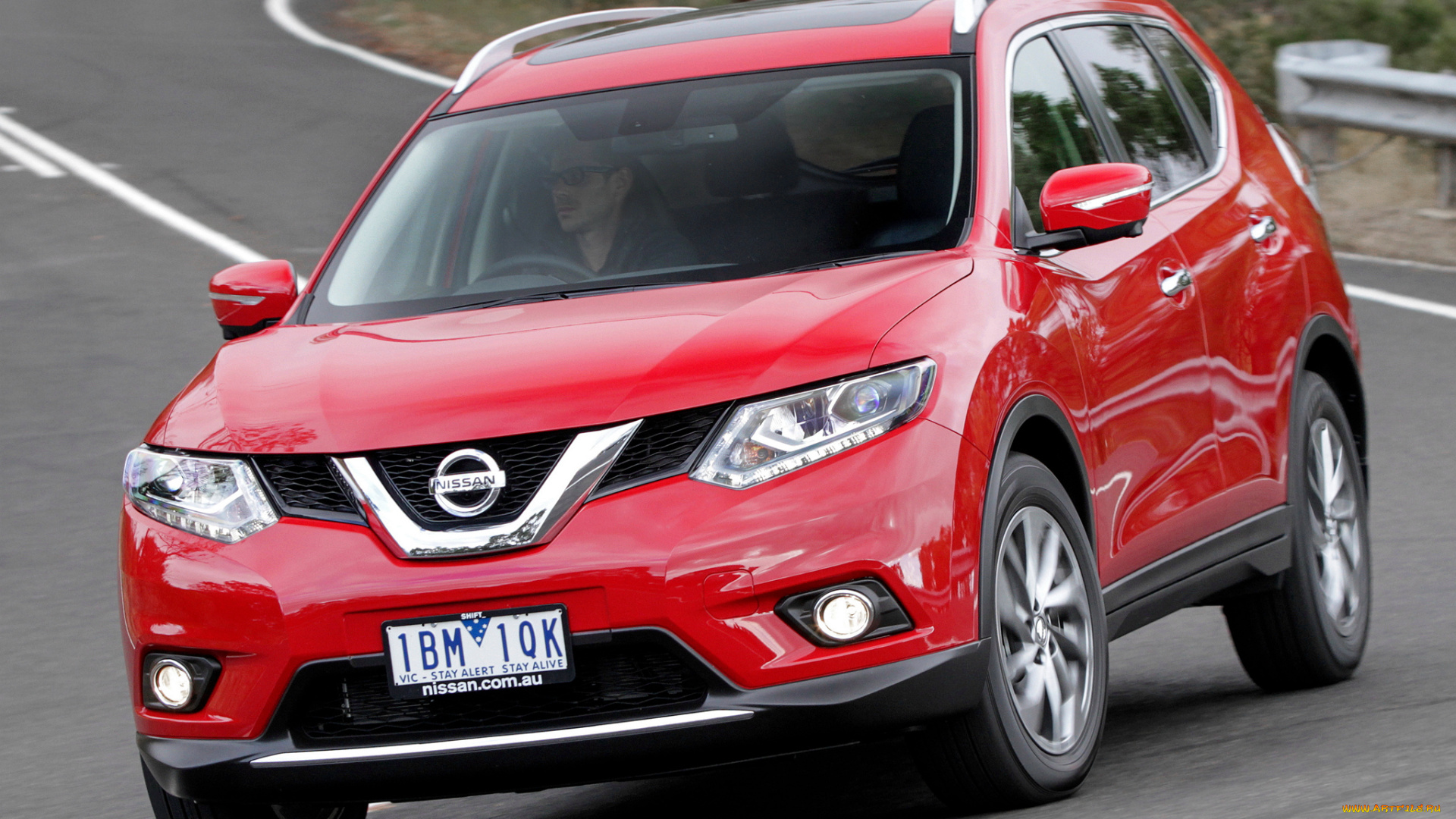 автомобили, nissan, datsun, au-spec, x-trail, красный, 2014г, t32