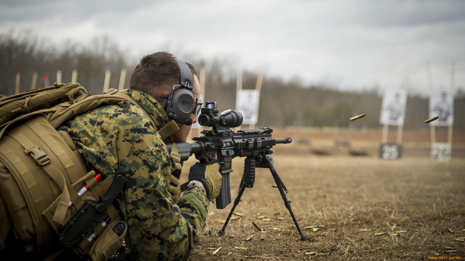 оружие, армия, спецназ, солдат, m27, united, states, marine, corps