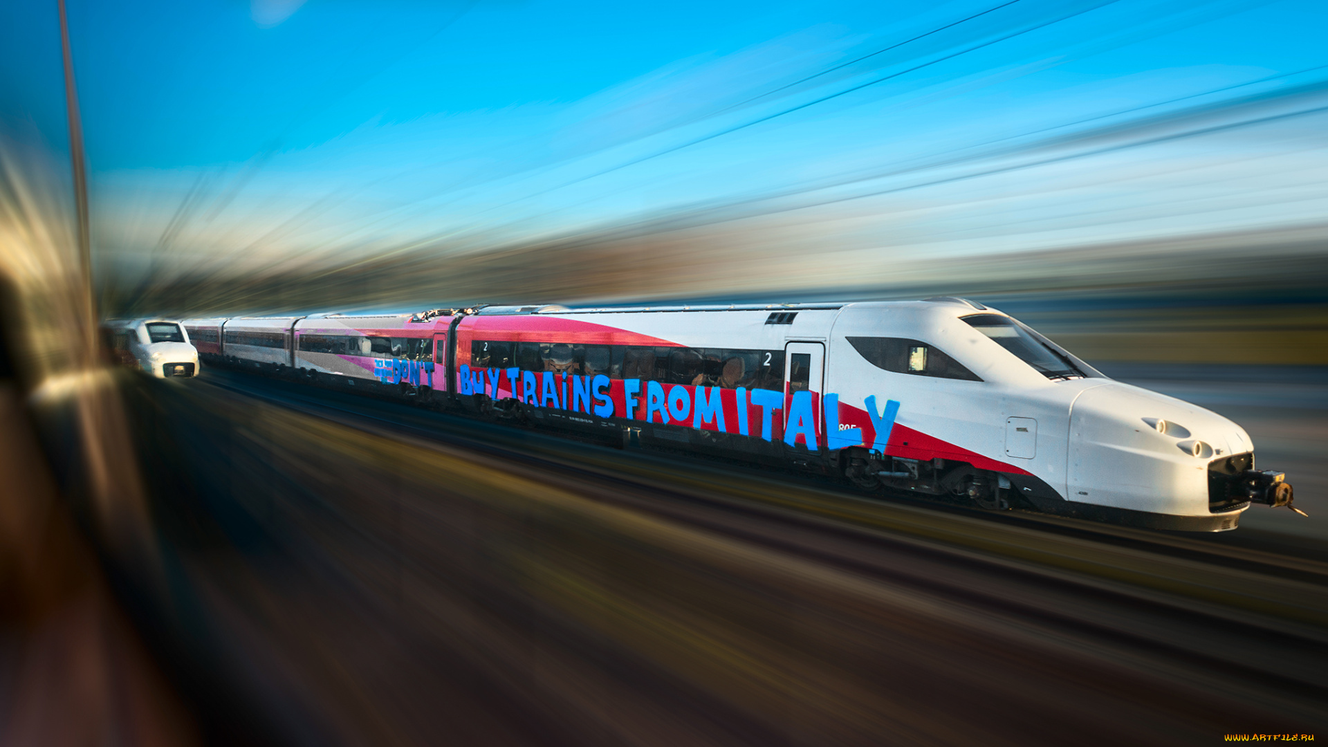 техника, поезда, состав, скоростной