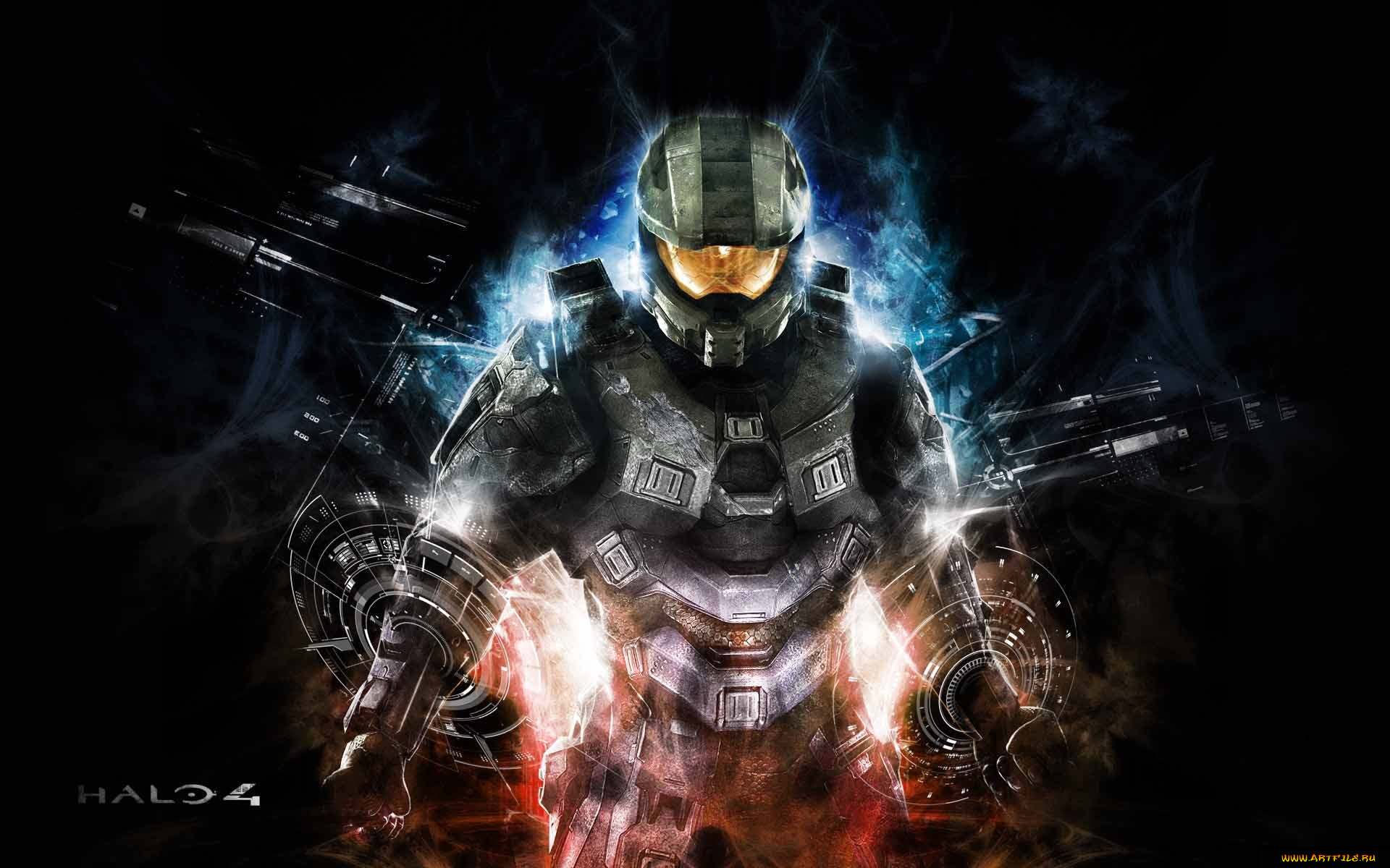 видео, игры, halo, 4, робот