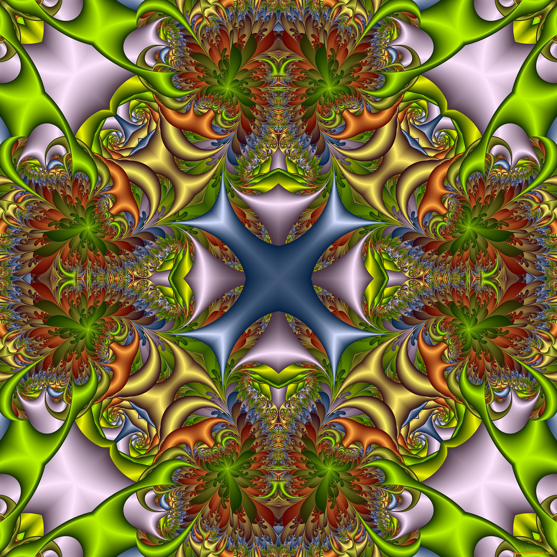 3д, графика, fractal, , фракталы, узор, фон, цвета