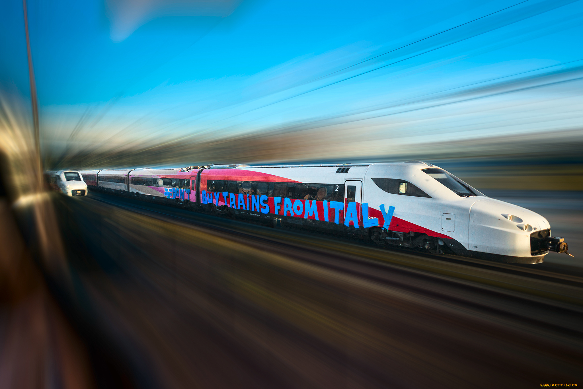 техника, поезда, состав, скоростной