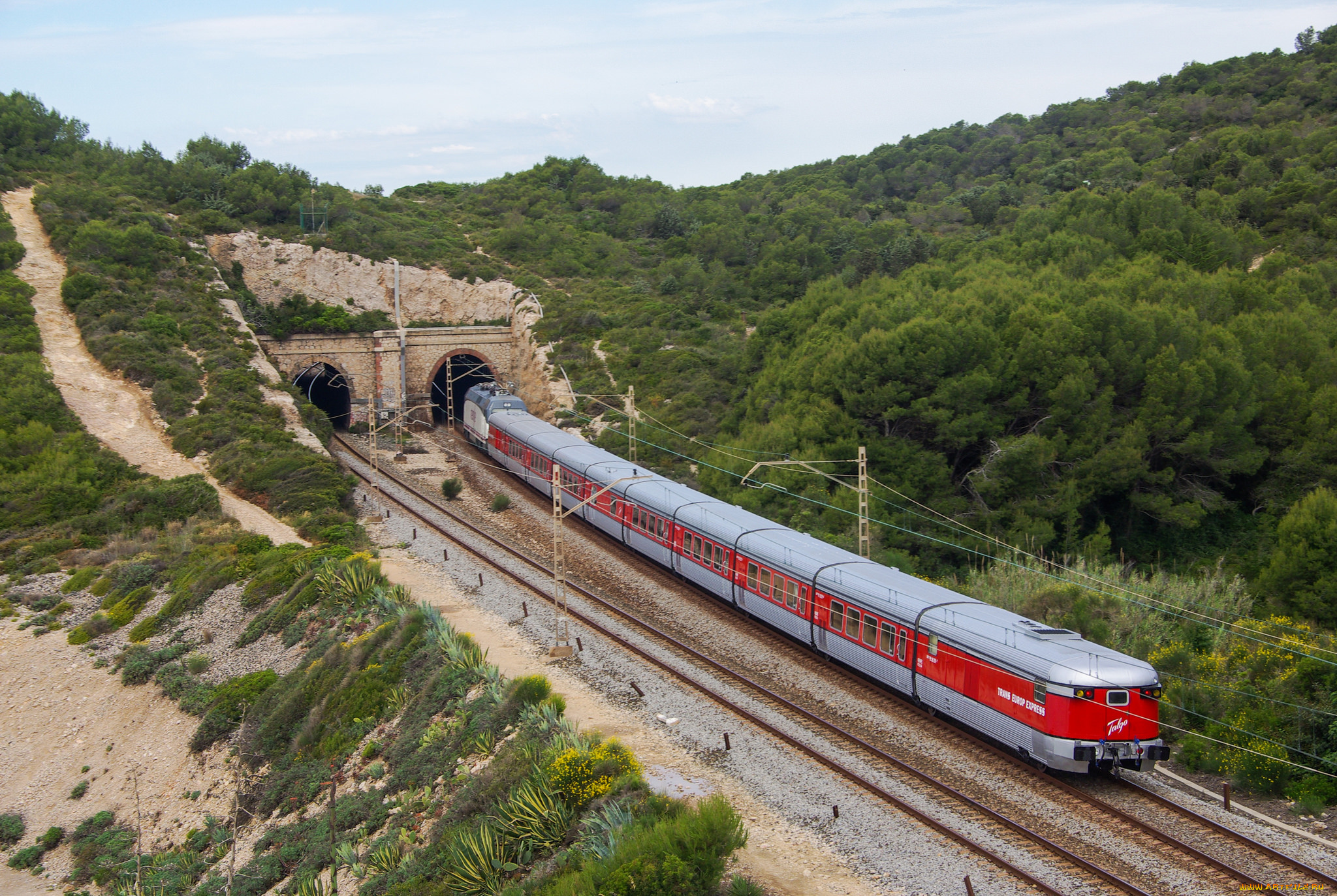 техника, поезда, железная, дорога, рельсы, локомотив, состав