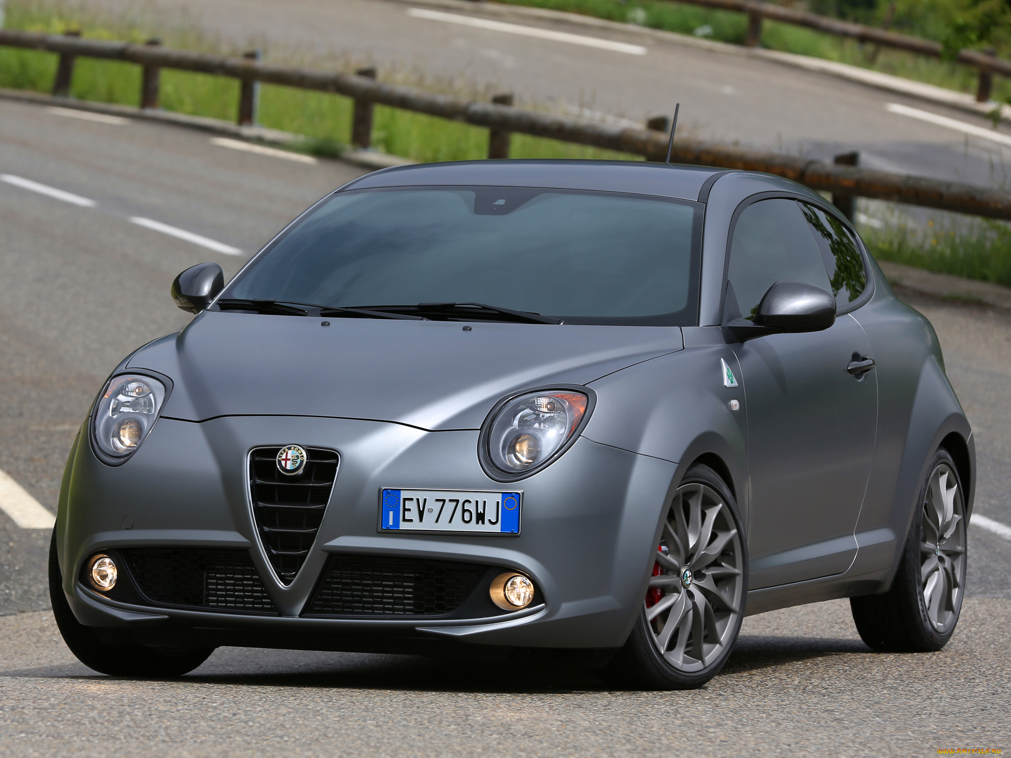 автомобили, alfa, romeo, alfa, romeo, 955, 2014, г, темный, verde, mito, quadrifoglio