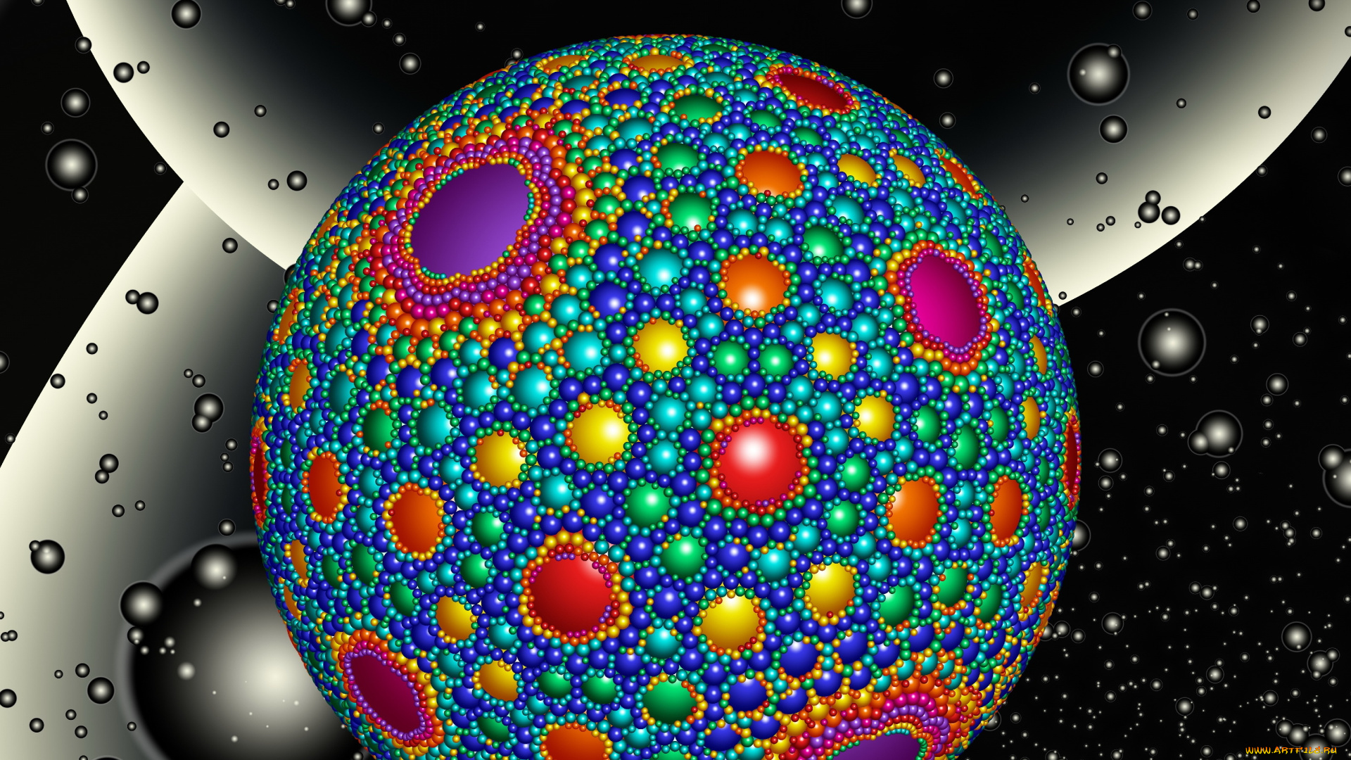 3д, графика, абстракция, , abstract, узор, цвета, фон