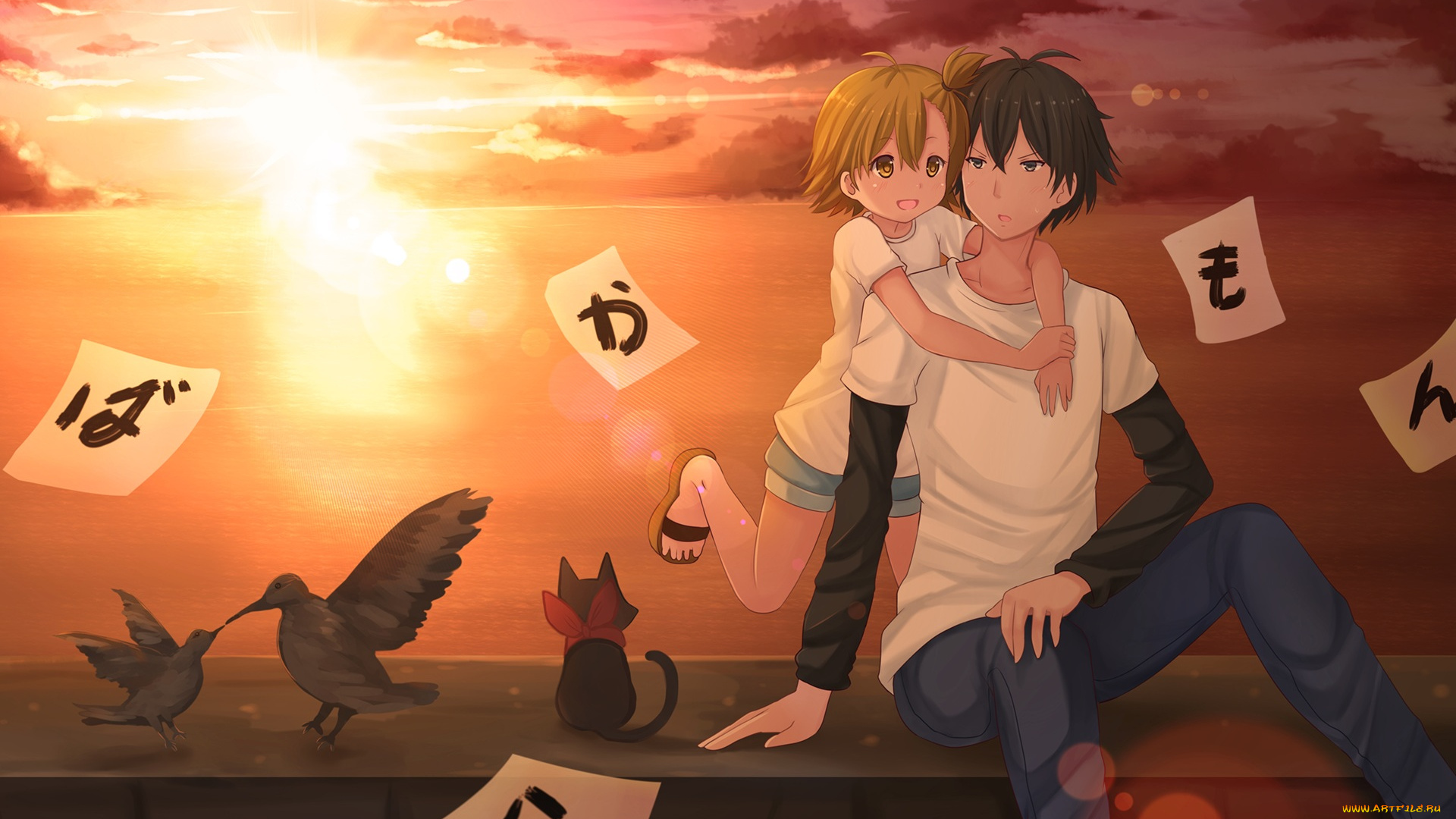 аниме, barakamon