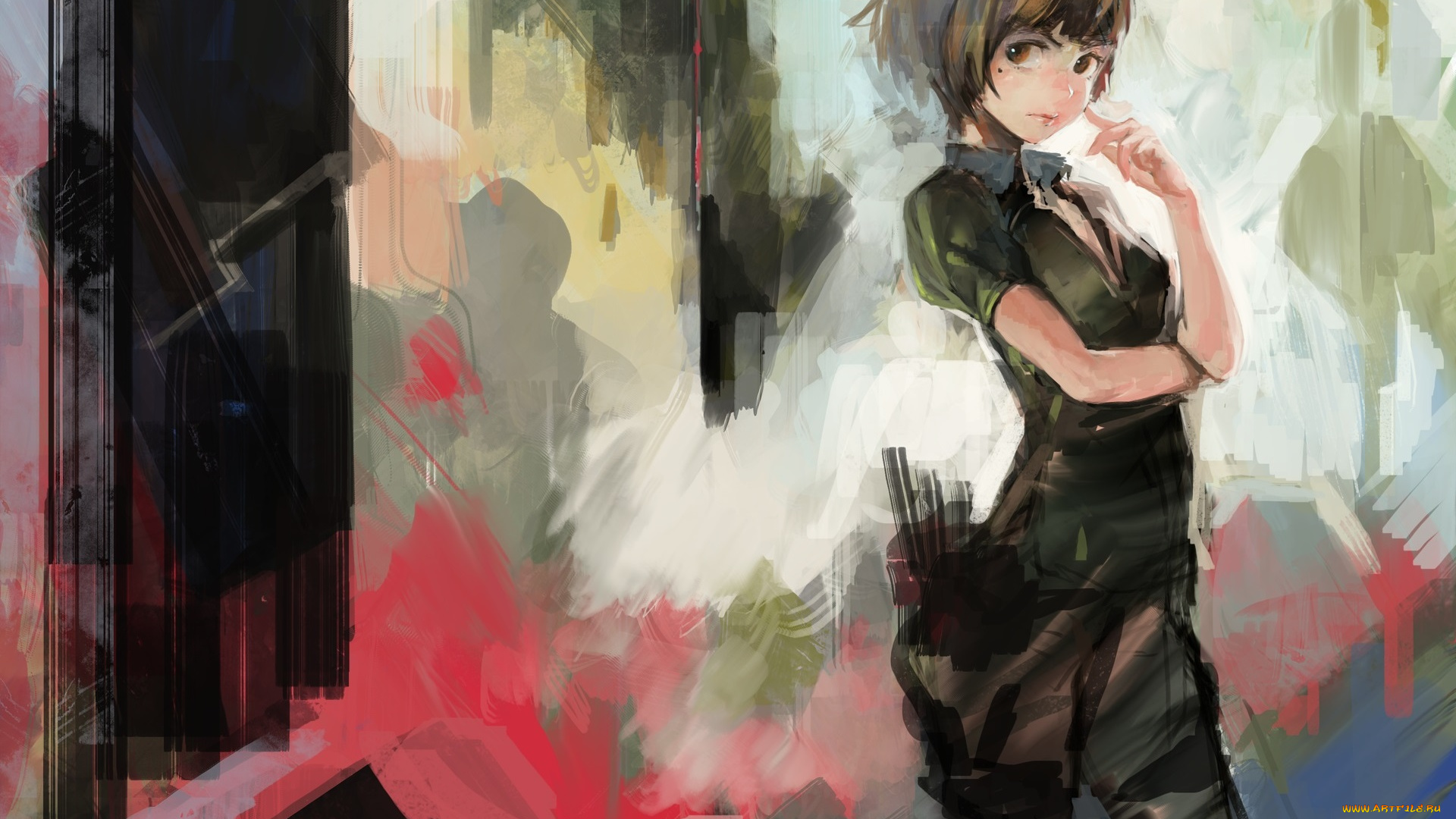 аниме, unknown, , другое, девушка, nababa