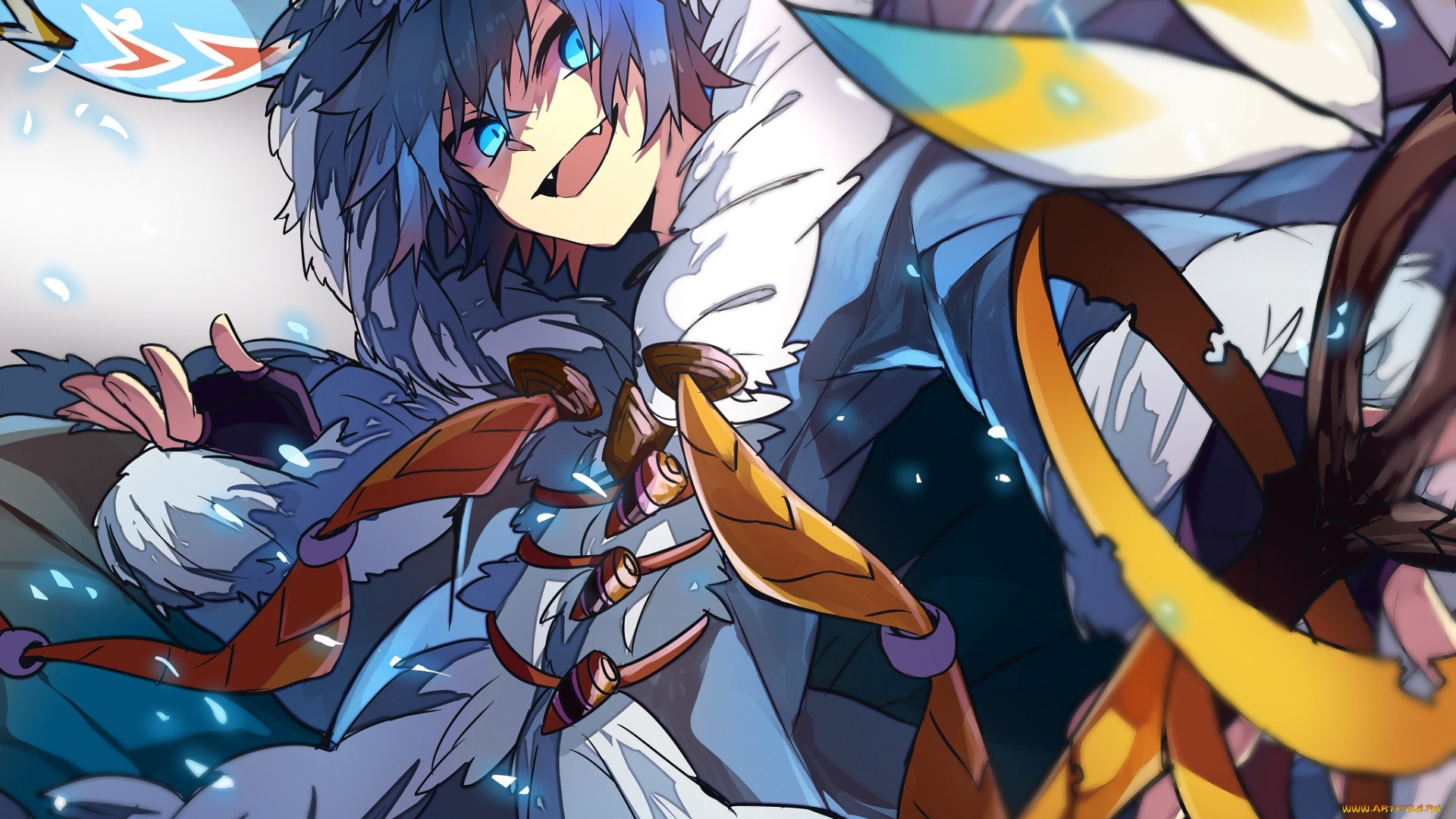 аниме, unknown, , другое, взгляд, улыбка