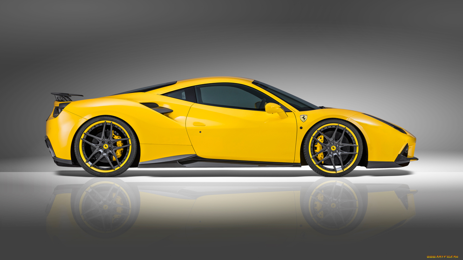 автомобили, ferrari, 488, gtb, rosso, 2016г, novitec