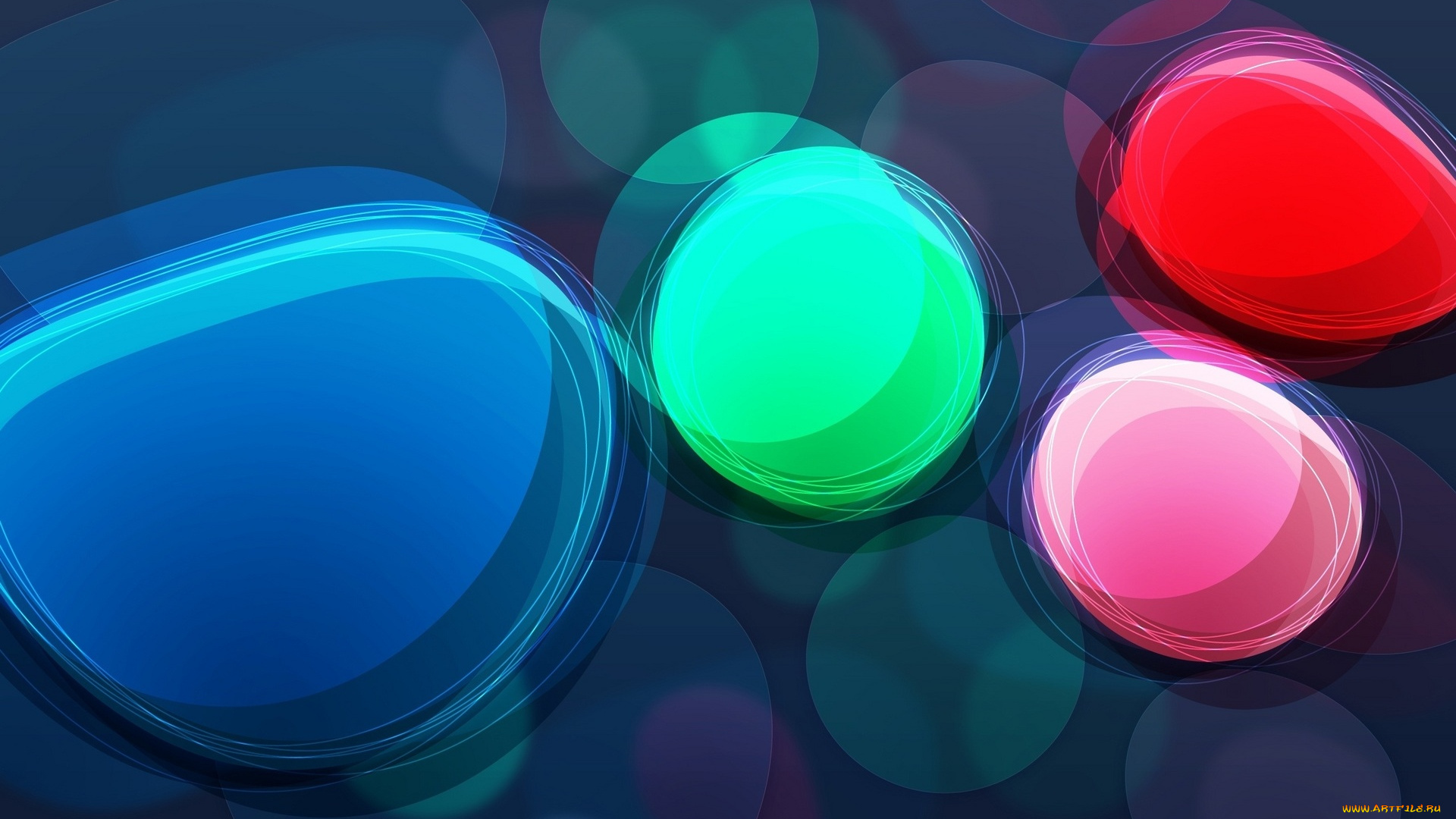 векторная, графика, графика, , graphics, круги, фигуры, капли, блики
