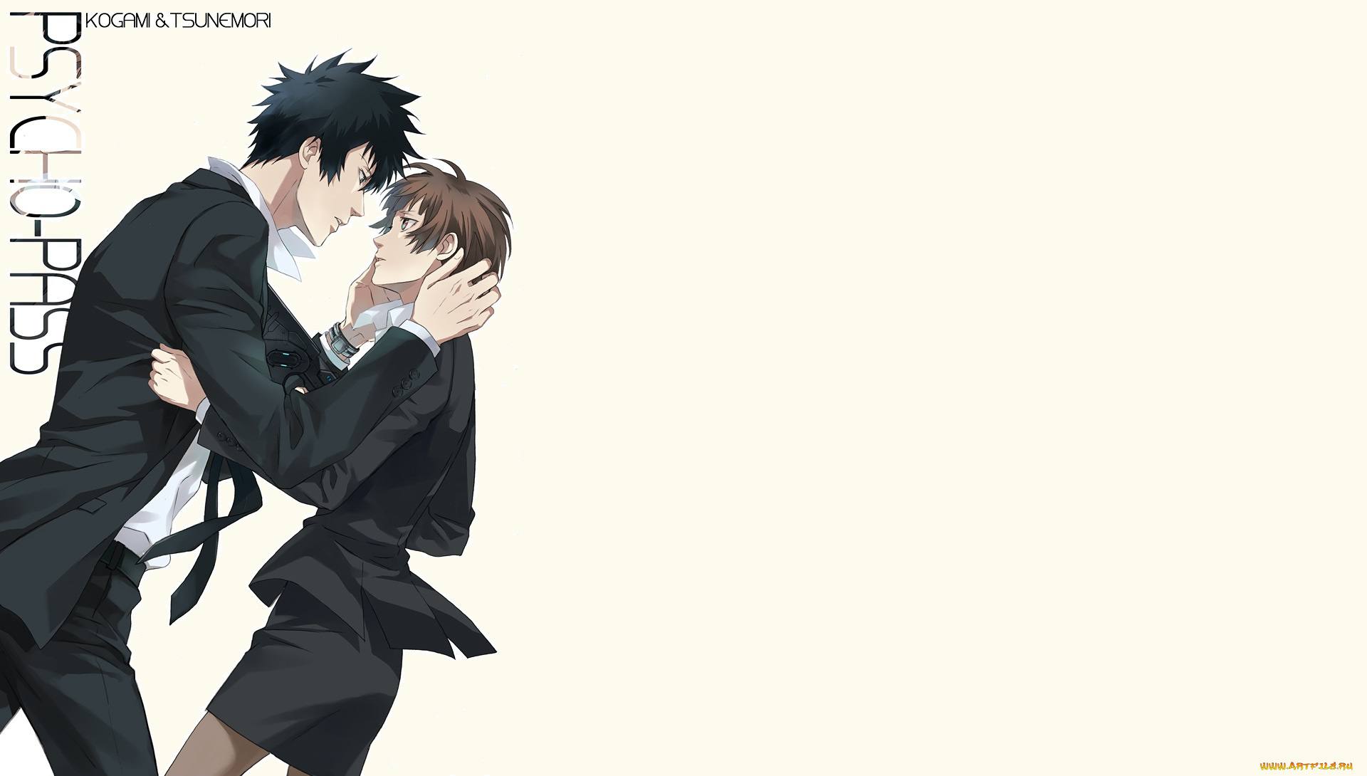 аниме, psycho-pass, парень, девушка