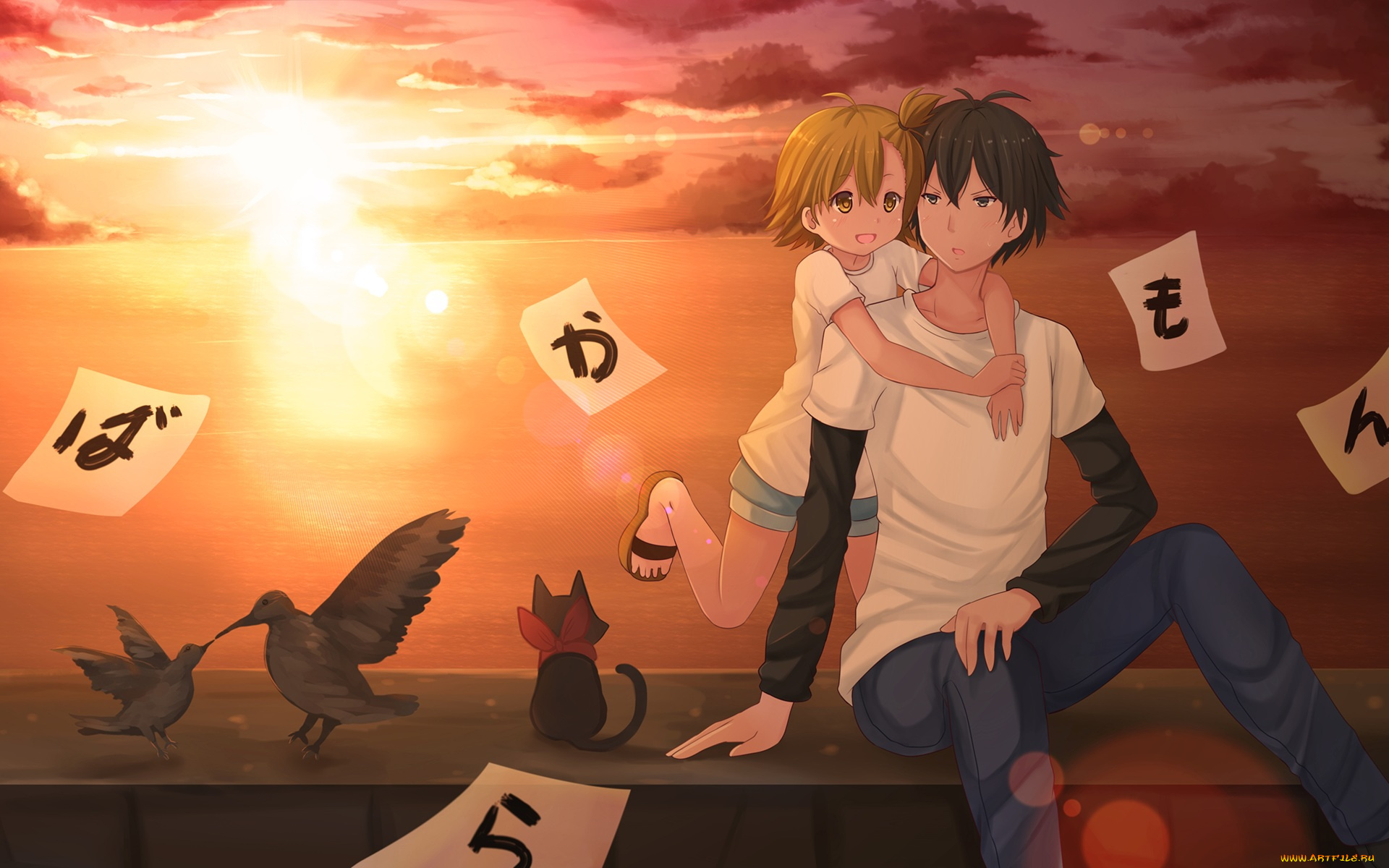 аниме, barakamon