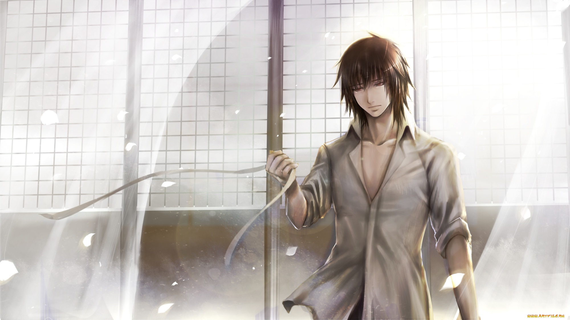 аниме, utau, парень