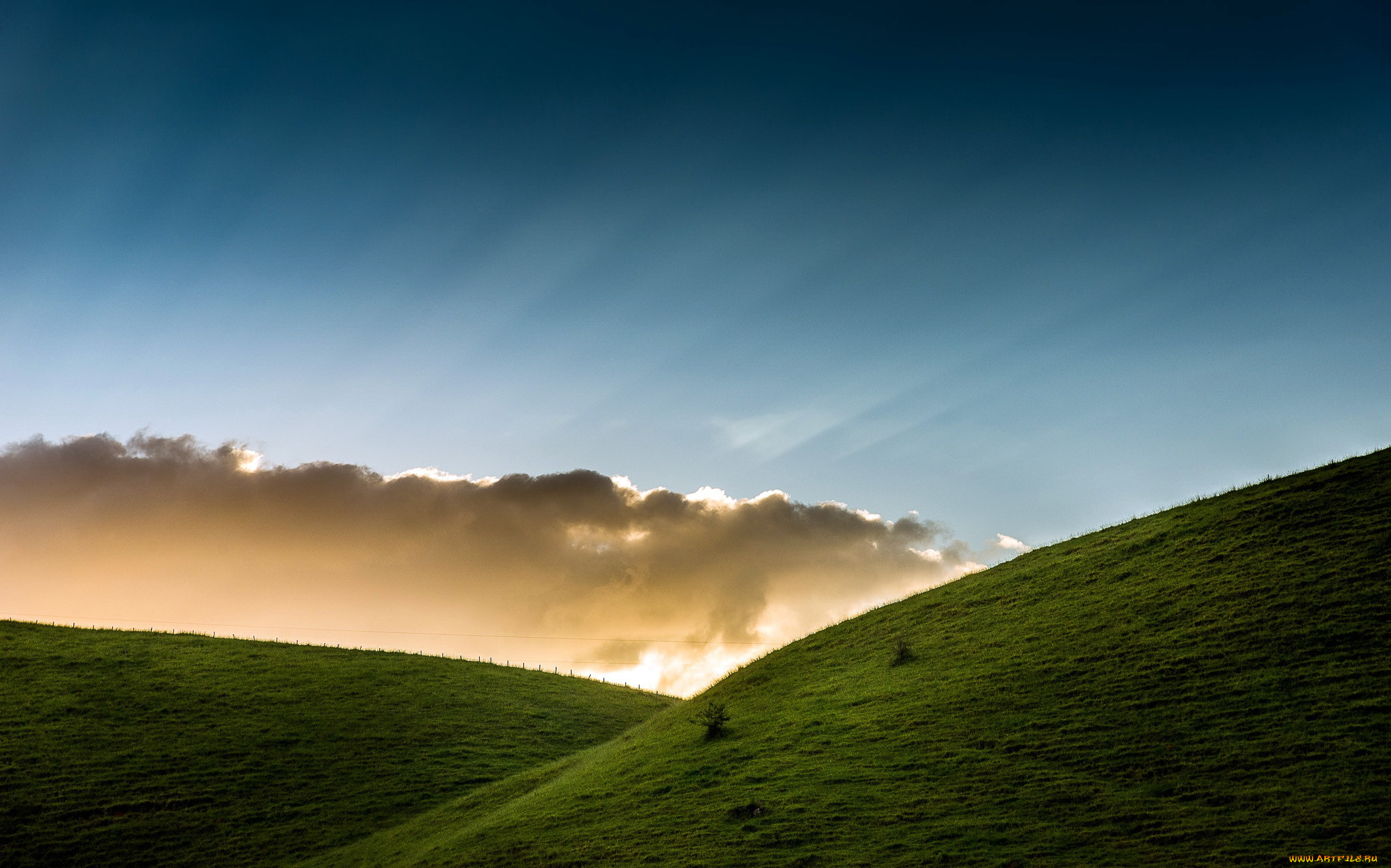 природа, пейзажи, небо, утро