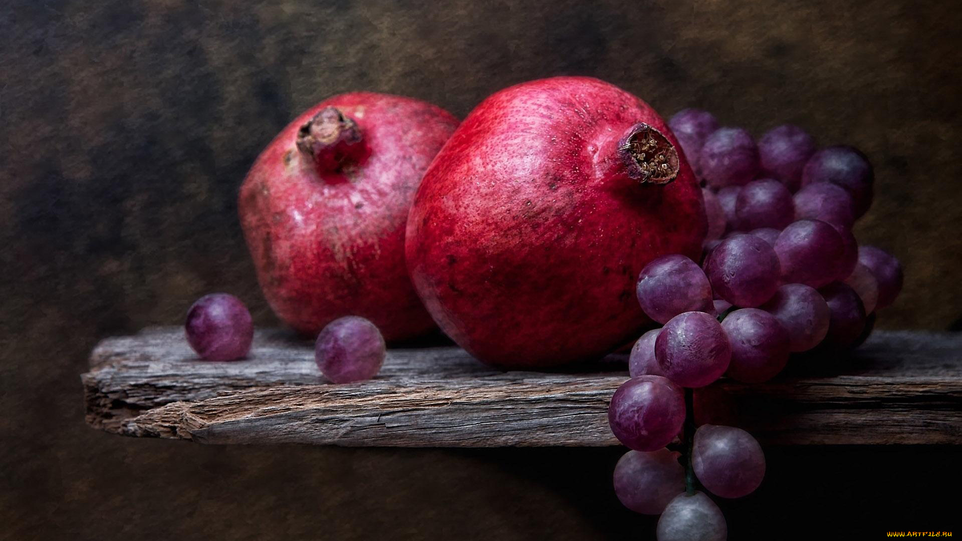 еда, фрукты, , ягоды, гранат, виноград
