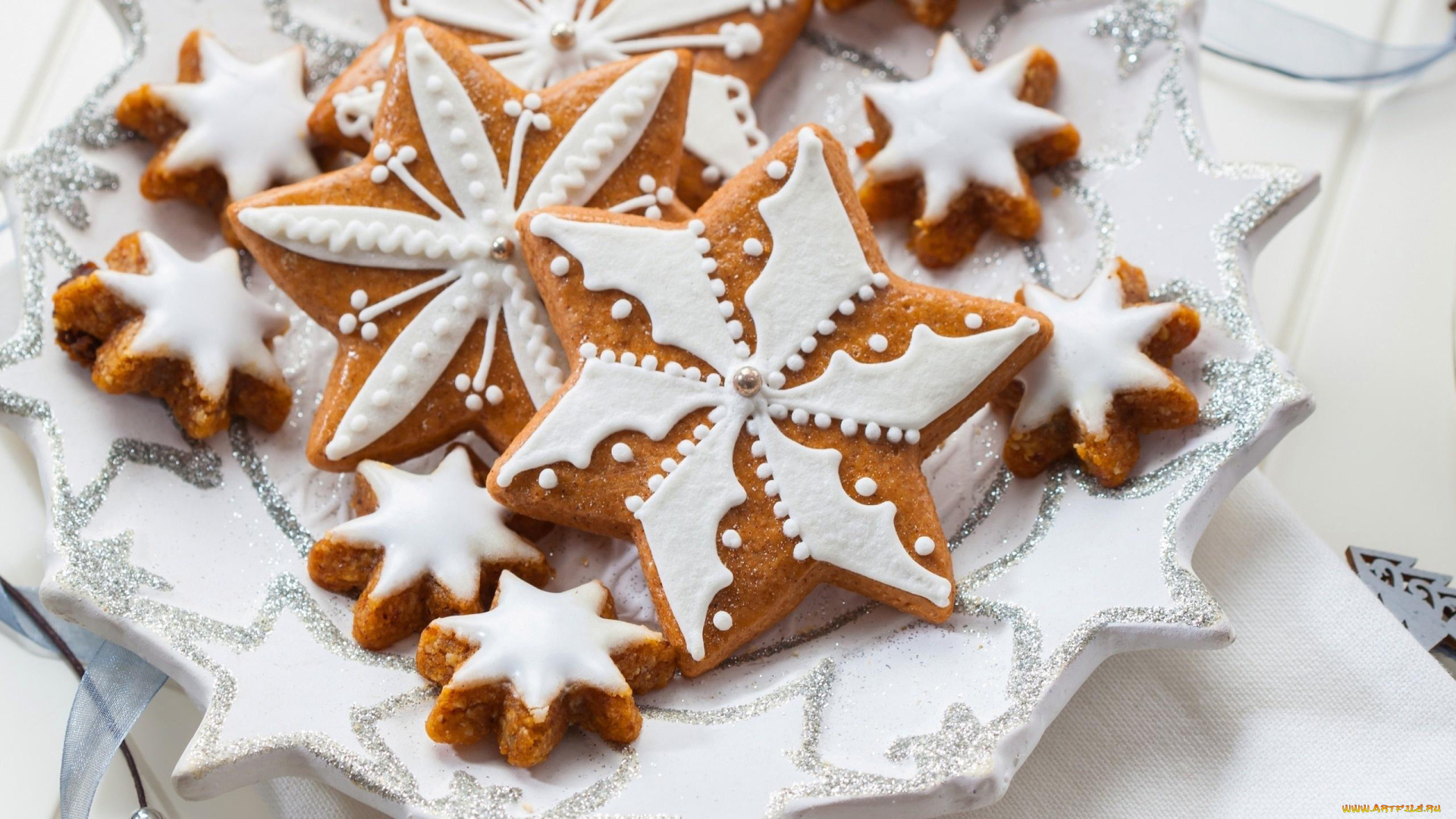 праздничные, угощения, печенье
