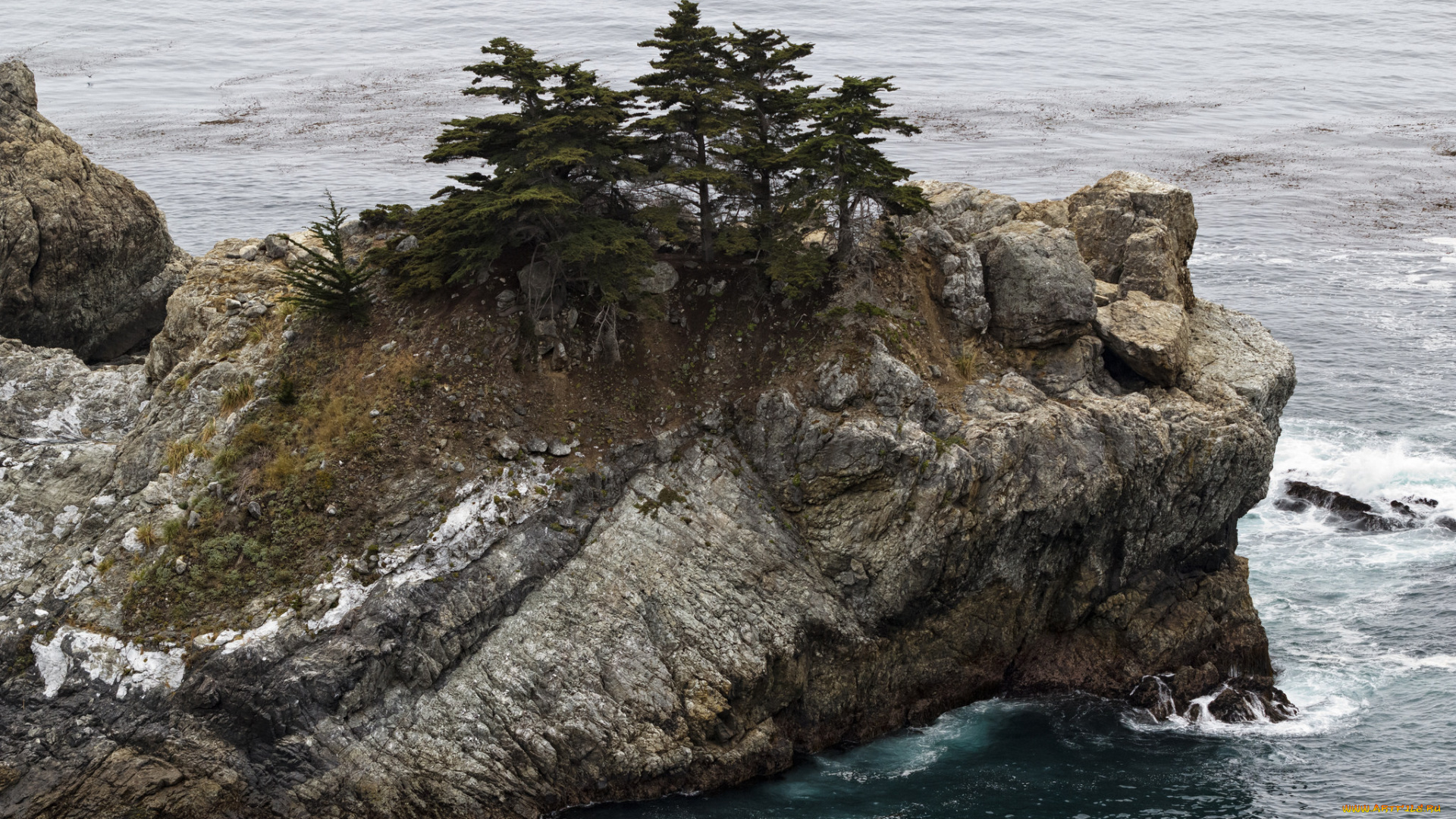 природа, побережье, берег, море