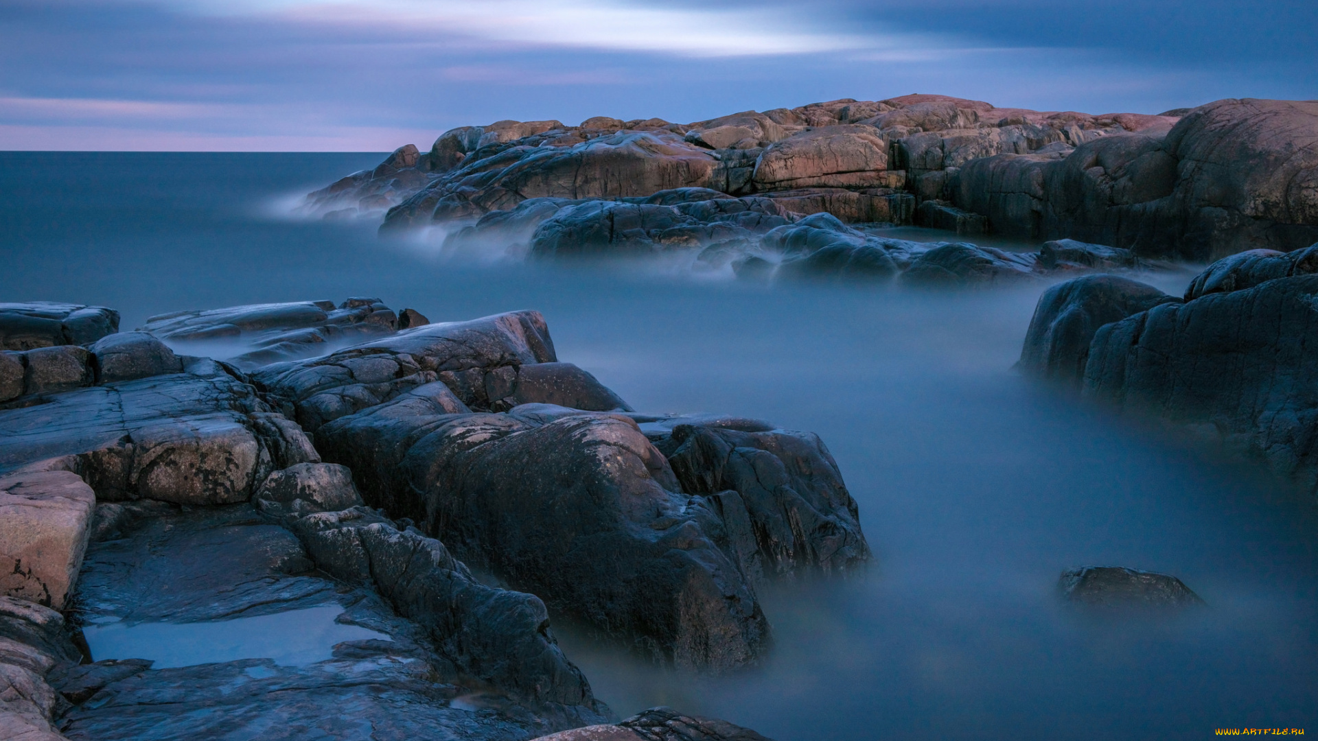 природа, побережье, берег, море