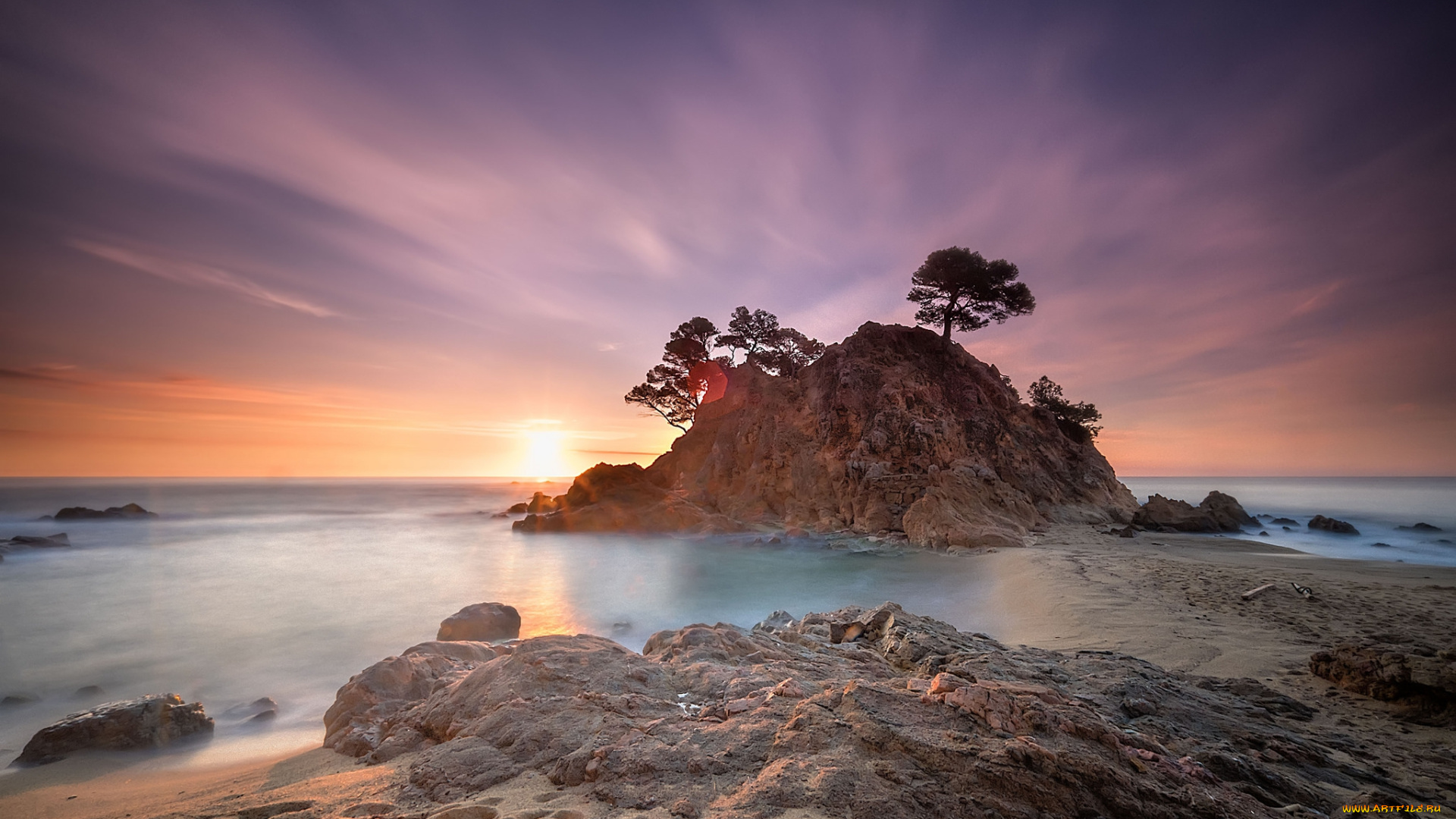 природа, побережье, берег, море