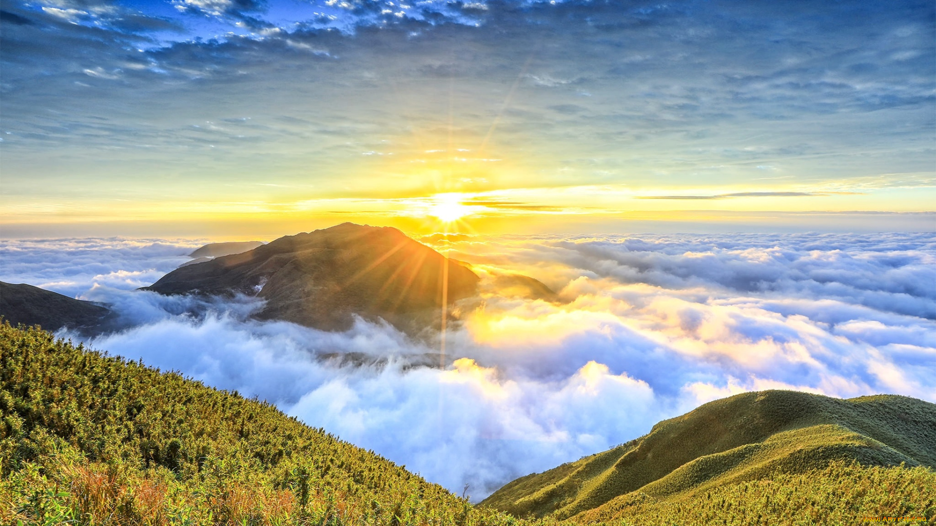 природа, восходы, закаты, рассвет