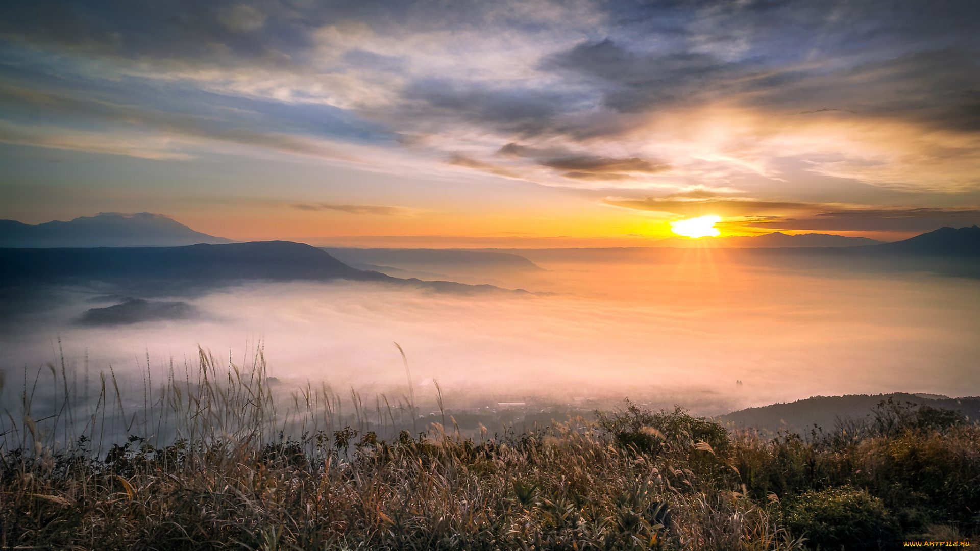 природа, восходы, закаты, рассвет