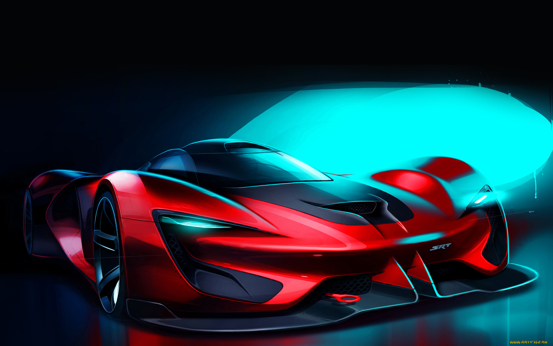 автомобили, 3д, 3d