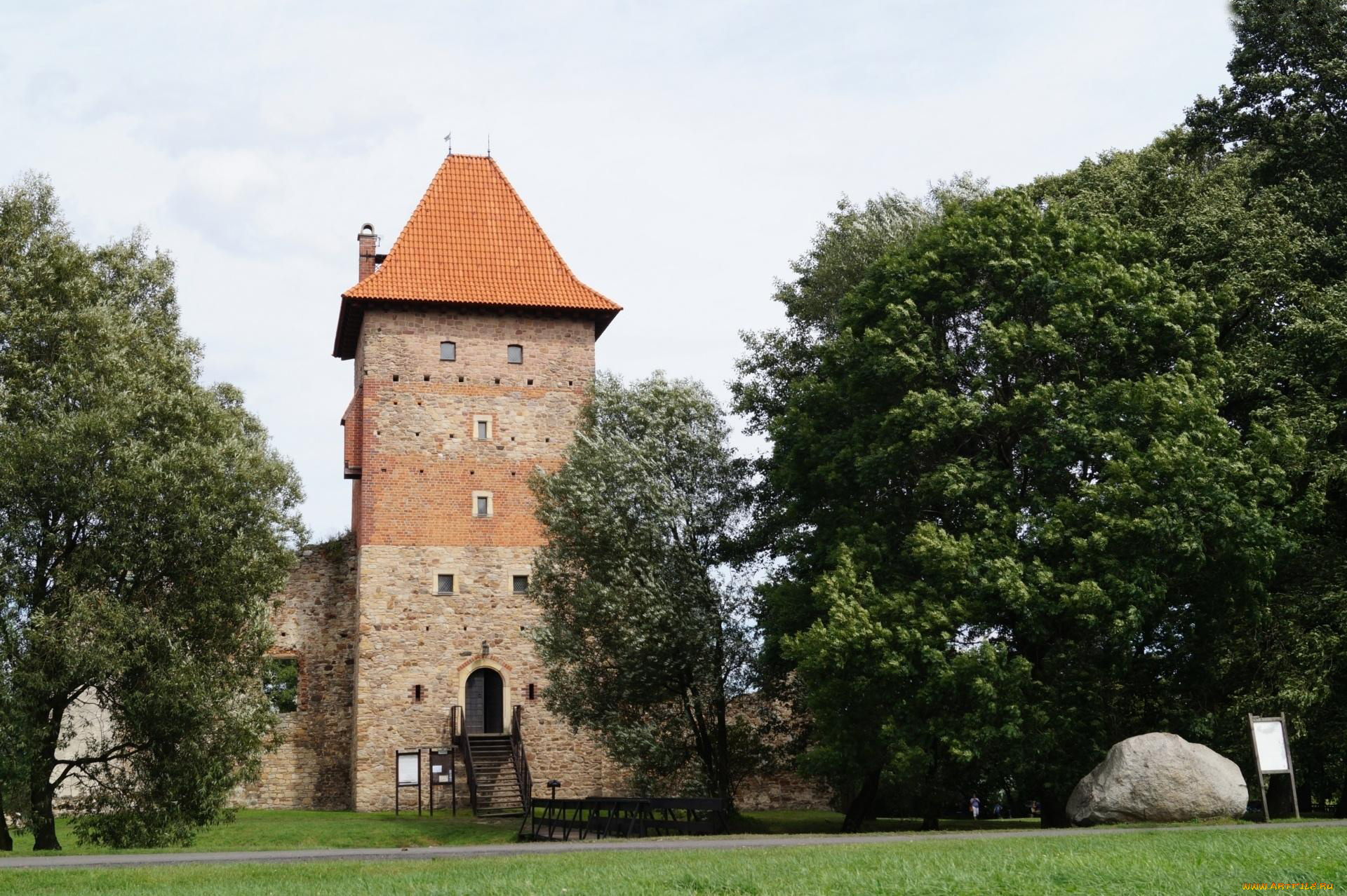 chudow, castle, города, замки, польши, chudow, castle