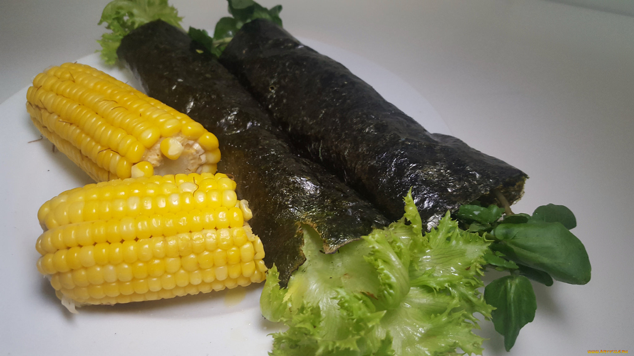 еда, кукуруза, початки