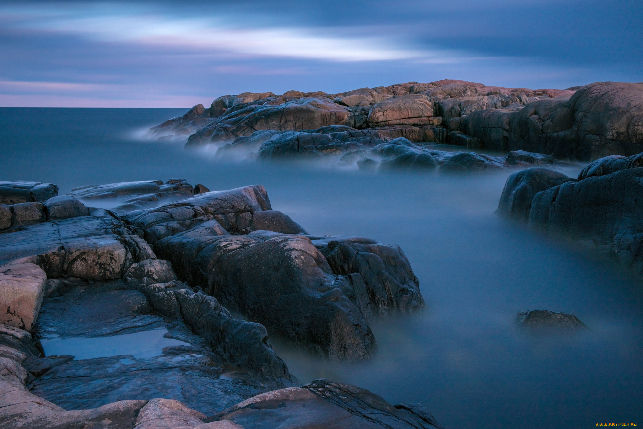 природа, побережье, берег, море