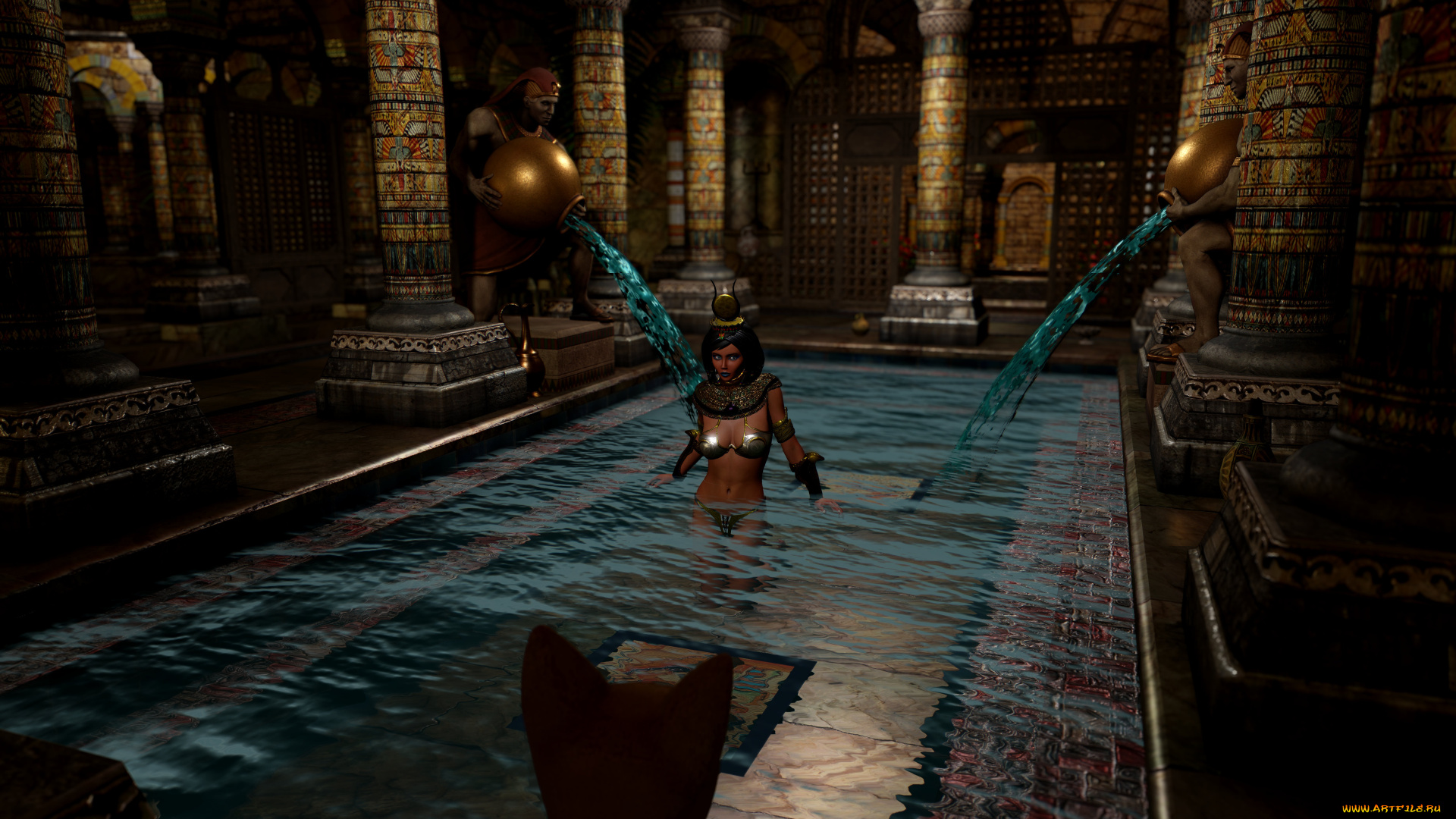 3д, графика, люди, , people, фон, взгляд, девушка