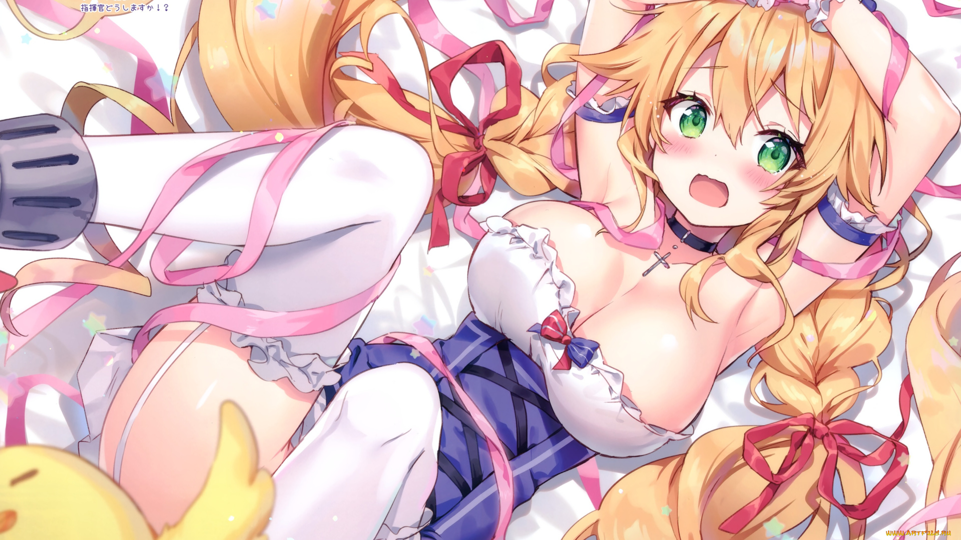 аниме, azur, lane, девушка