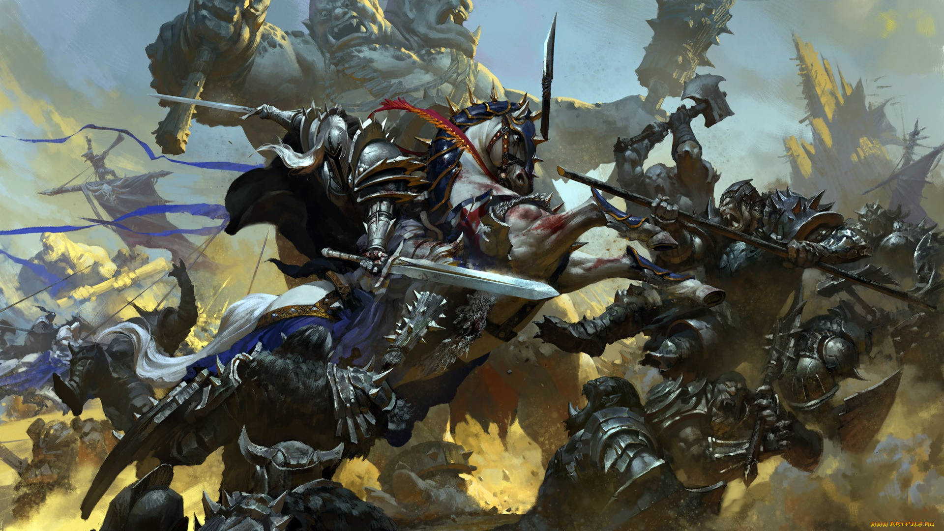 фэнтези, существа, bayard, wu