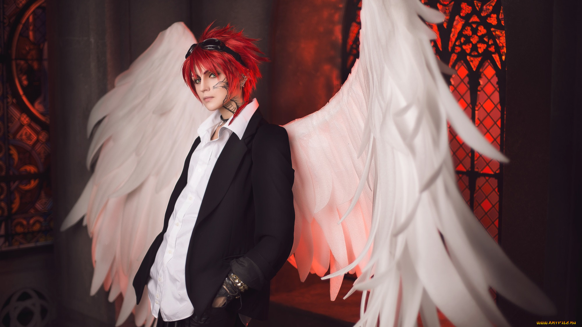 разное, cosplay, , косплей, ангел, gesha, petrovich