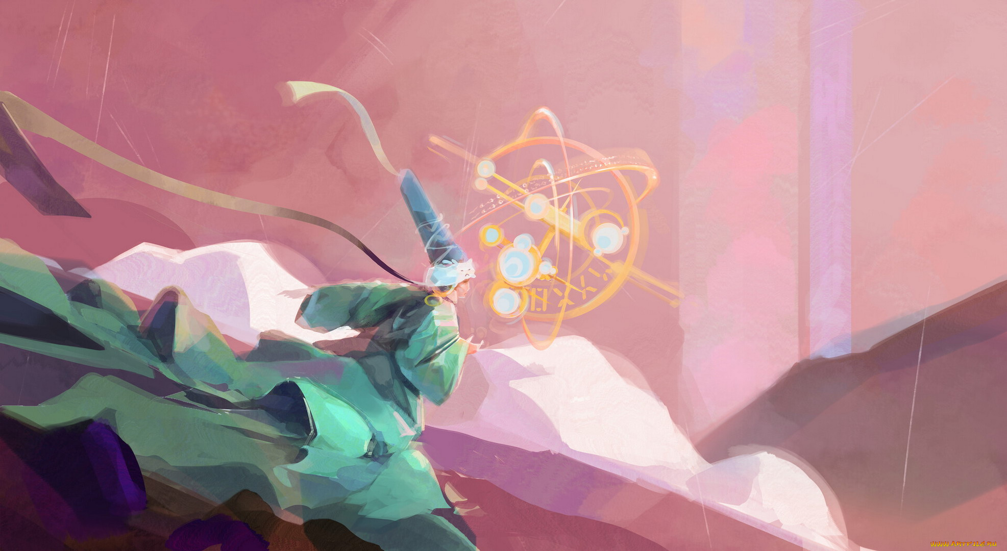 фэнтези, маги, , волшебники, колпак, мантия, маг