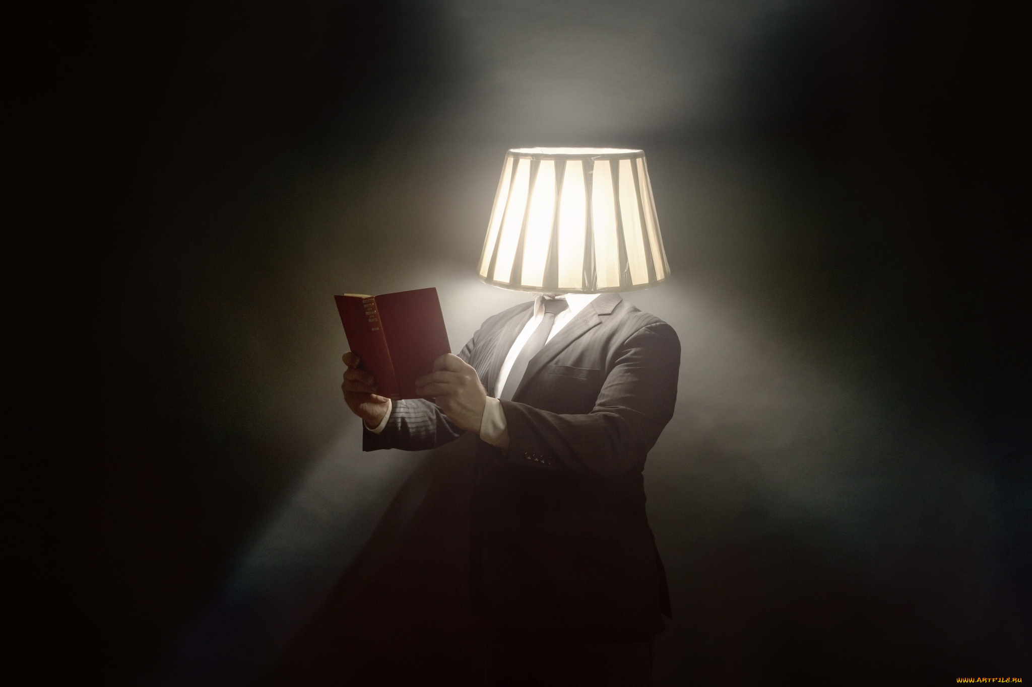 юмор, и, приколы, лампа, книга, человек