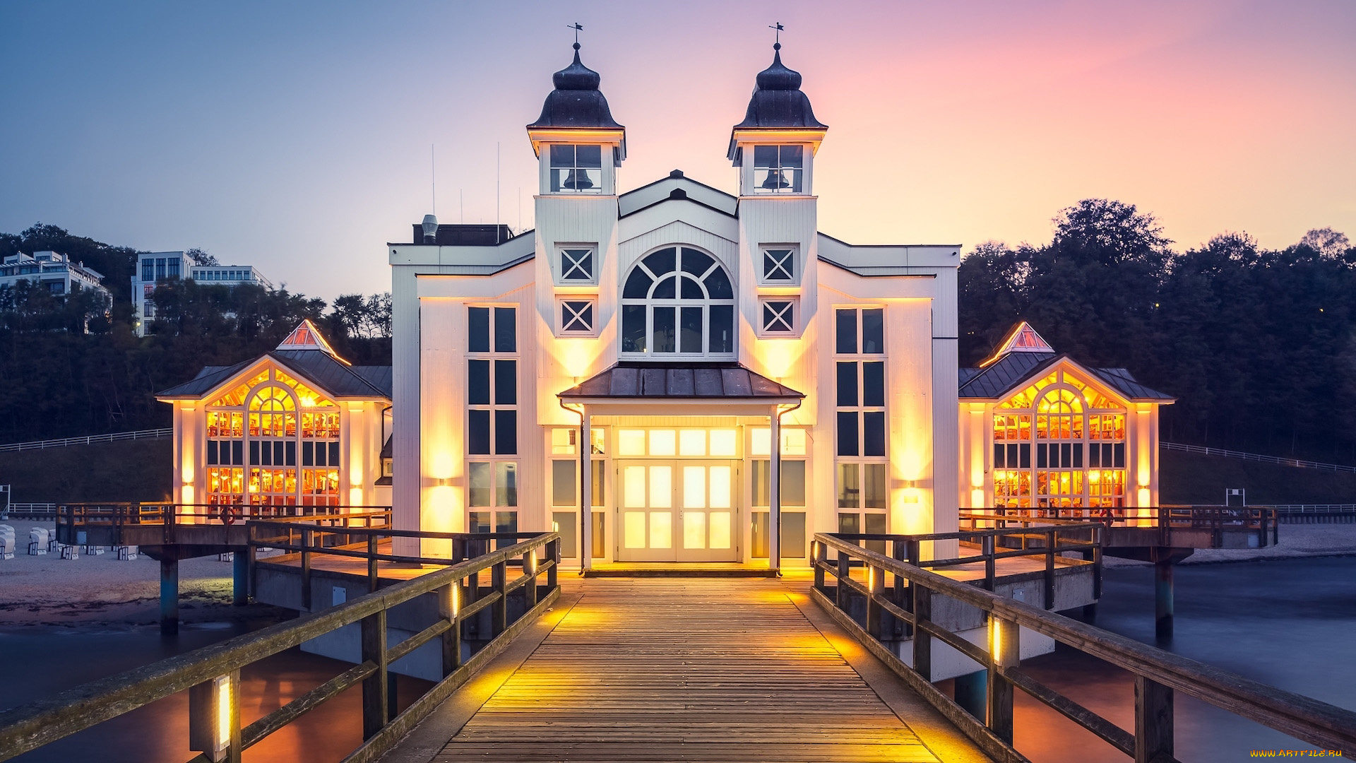 sellin, germany, города, -, здания, , дома