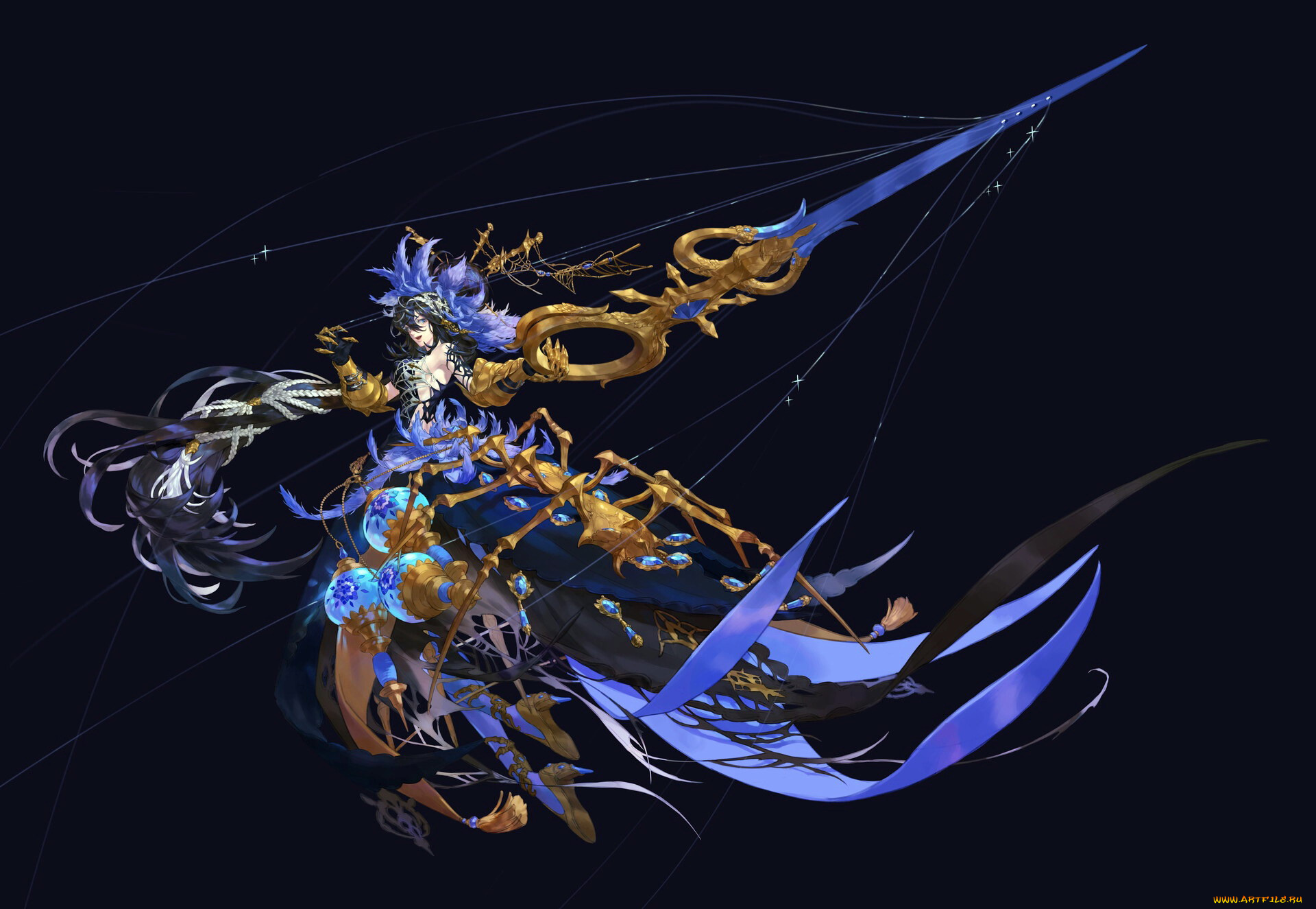 фэнтези, девушки, девушка, оружие