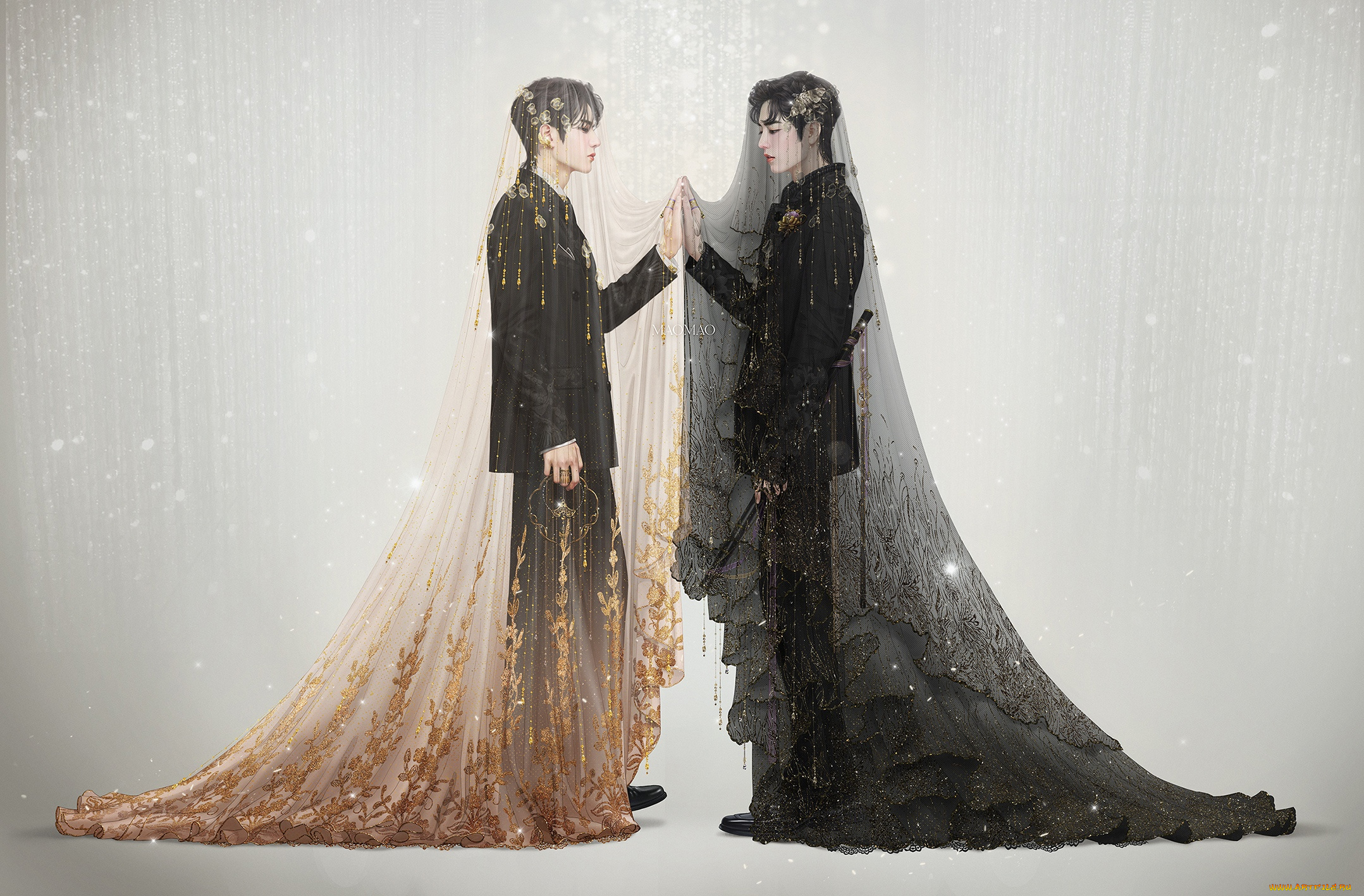 рисованное, кино, , мультфильмы, лань, ванцзи, вэй, усянь, ткань, флейта