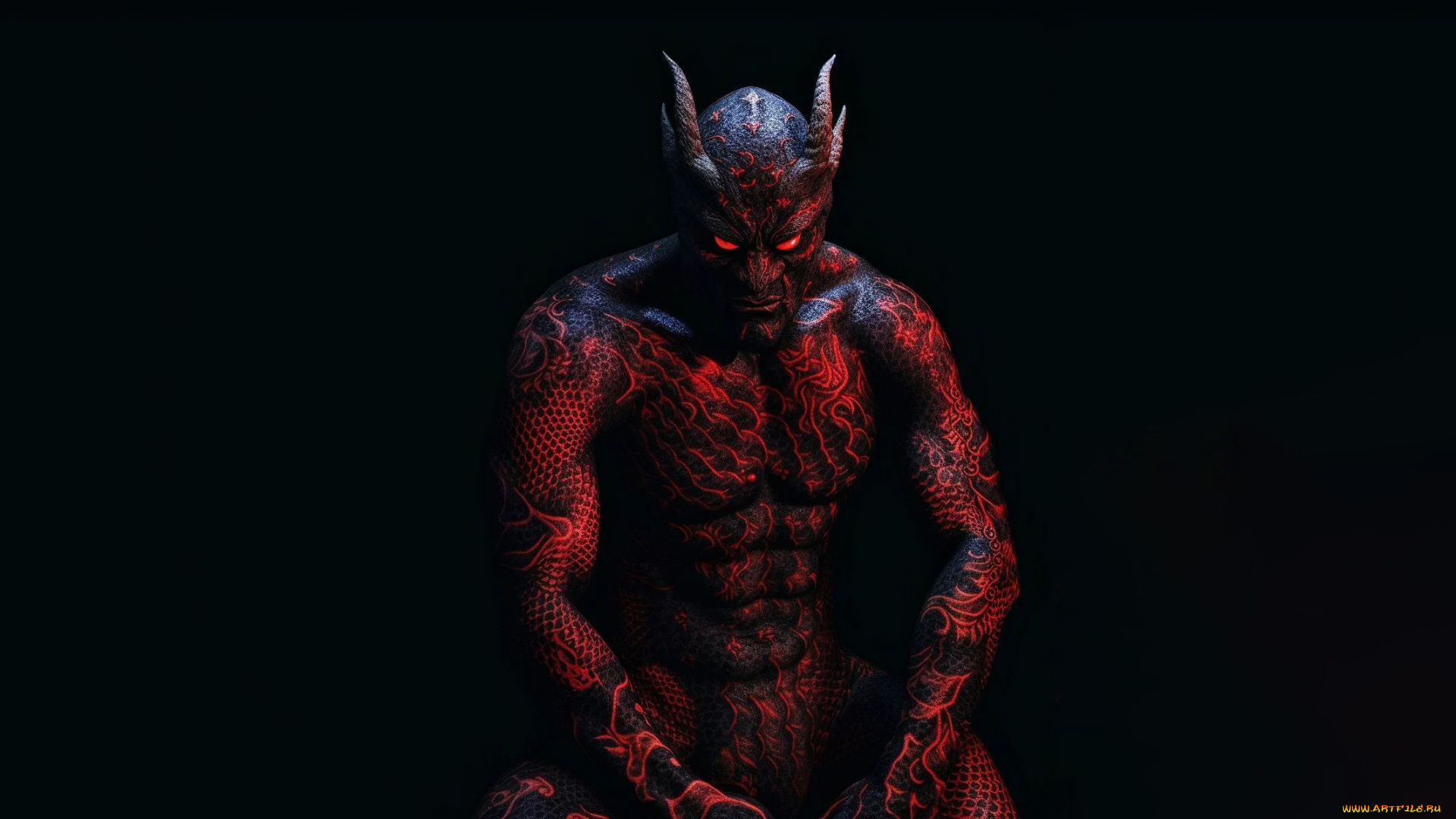 фэнтези, демоны, нейросети, графика, нейроарт, ai, art, нейронные, сети, рисунки, нейро, искусство