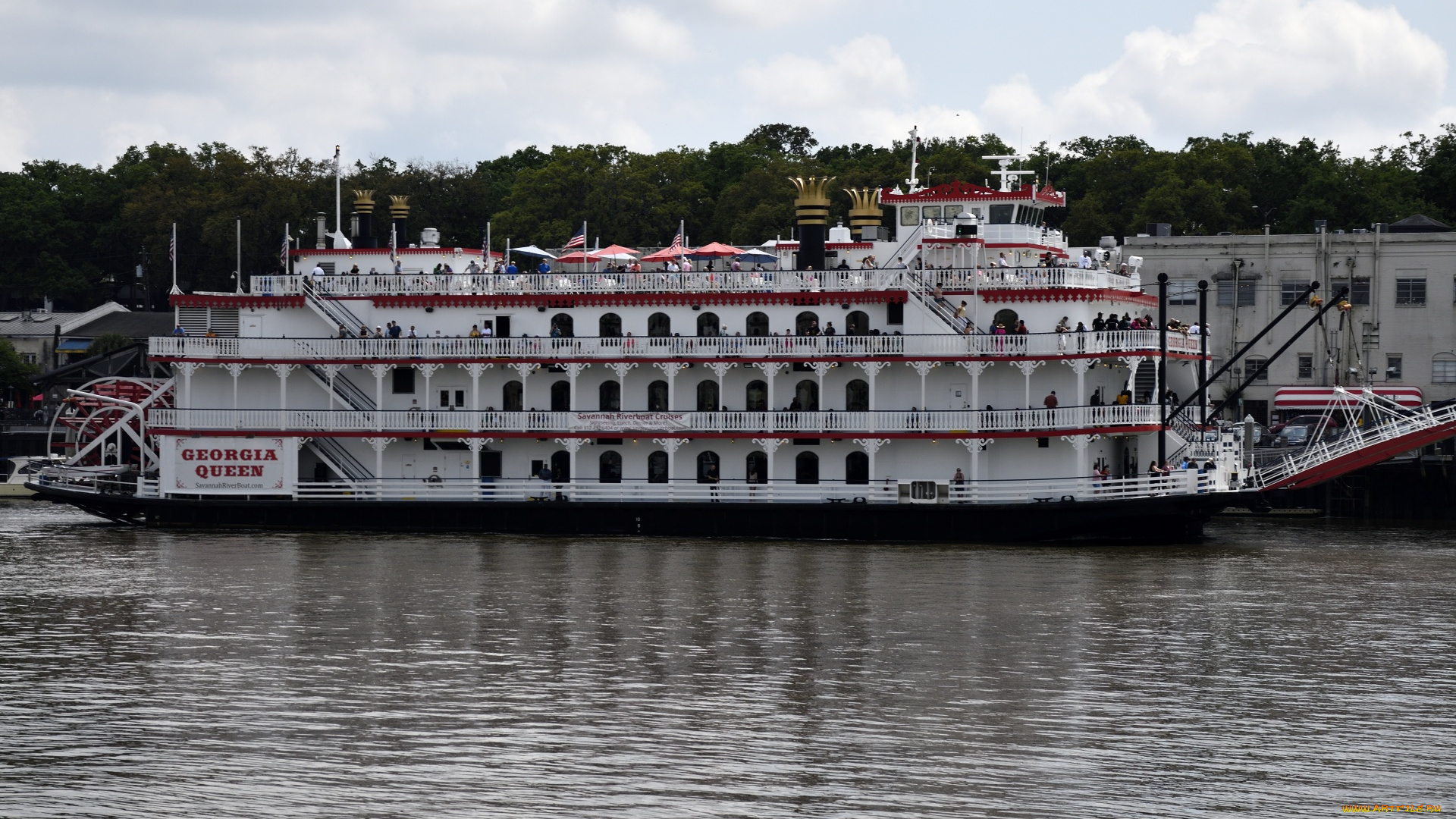 корабли, теплоходы, прогулочный, теплоход